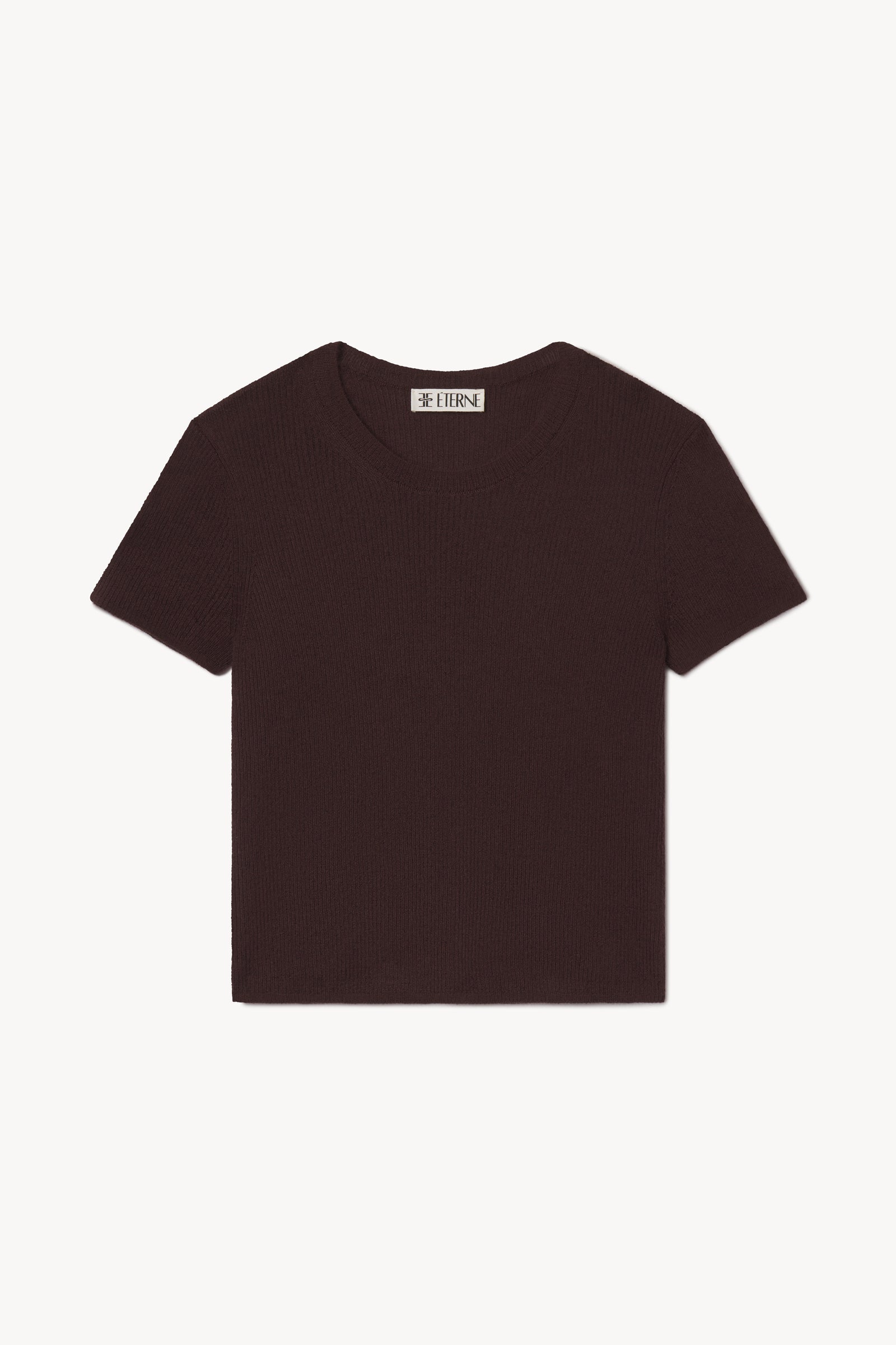 ÉTERNE RIB STITCH BABY TEE