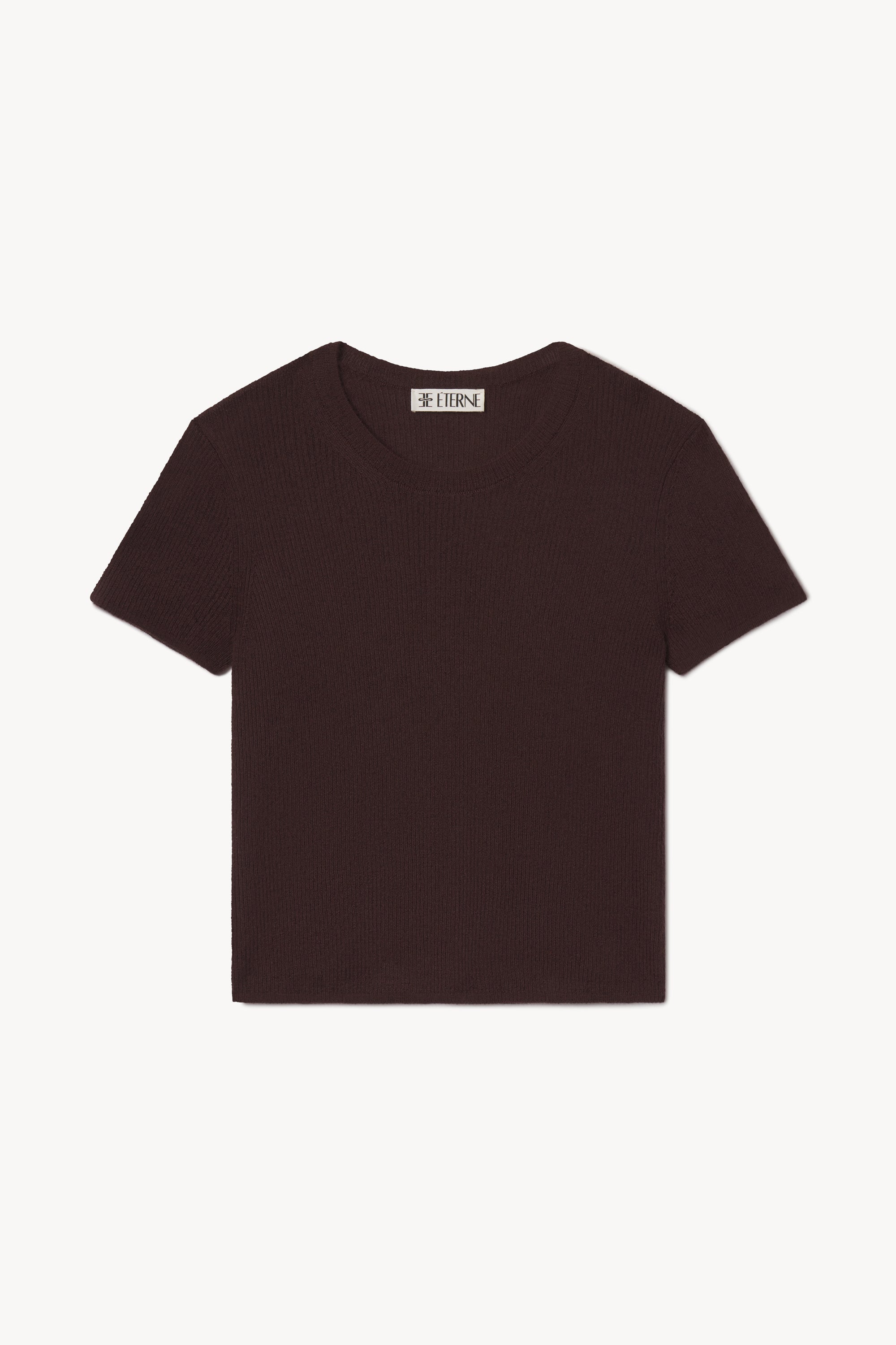 ÉTERNE RIB STITCH BABY TEE
