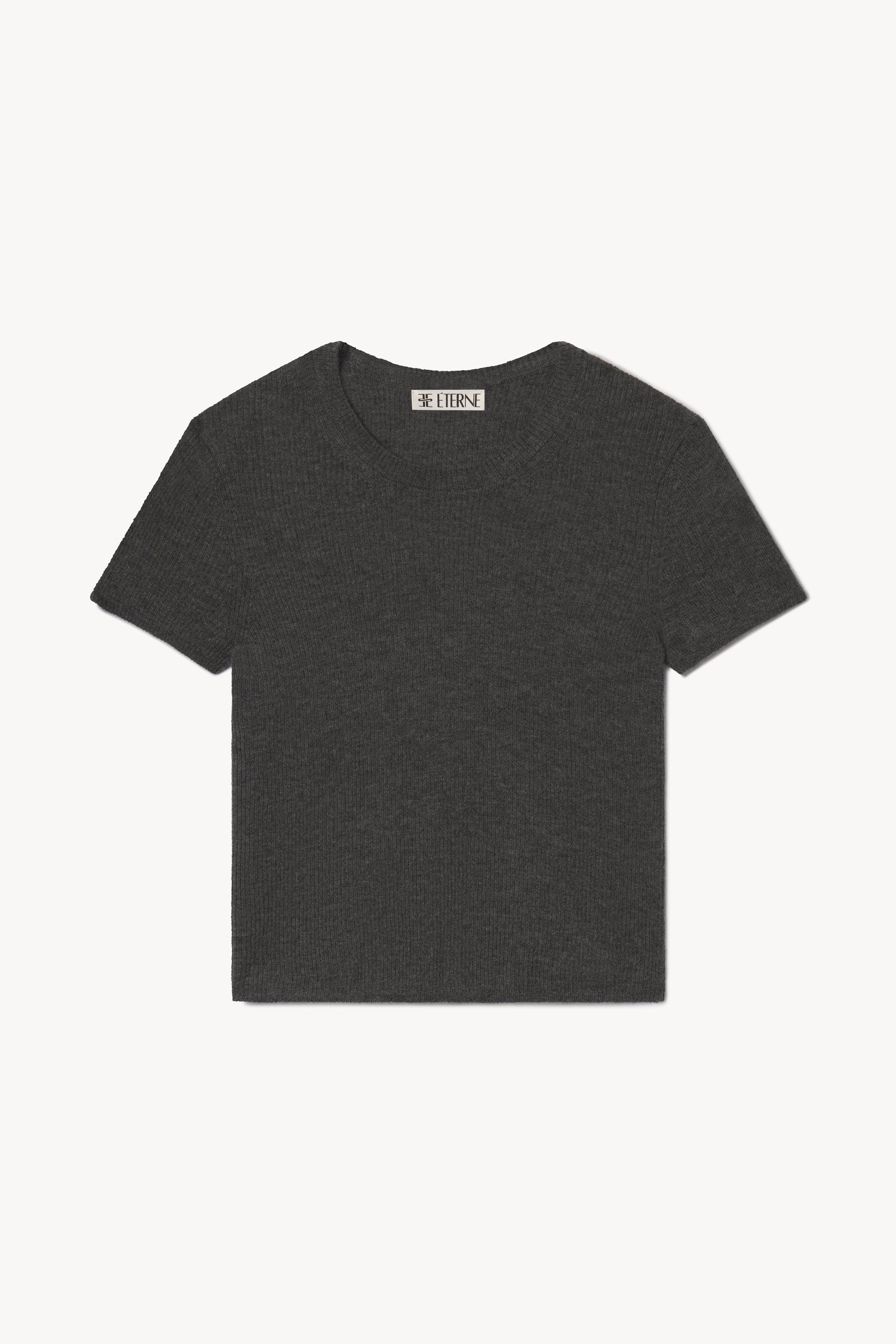 ÉTERNE RIB STITCH BABY TEE 