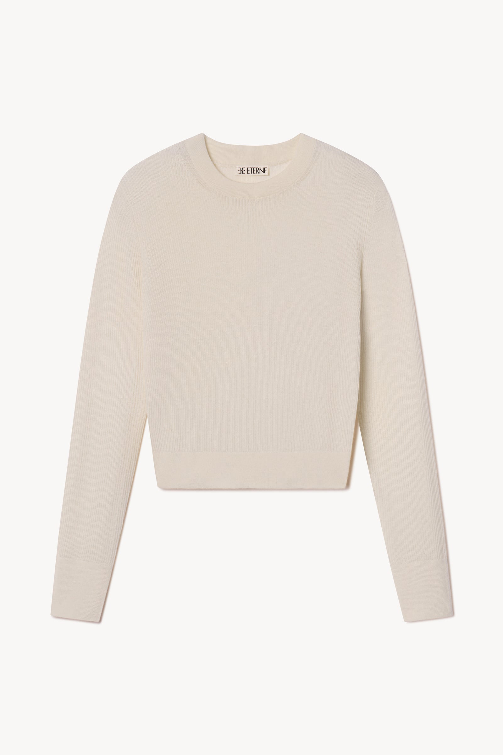 ÉTERNE RIB STITCH CLARK SWEATER