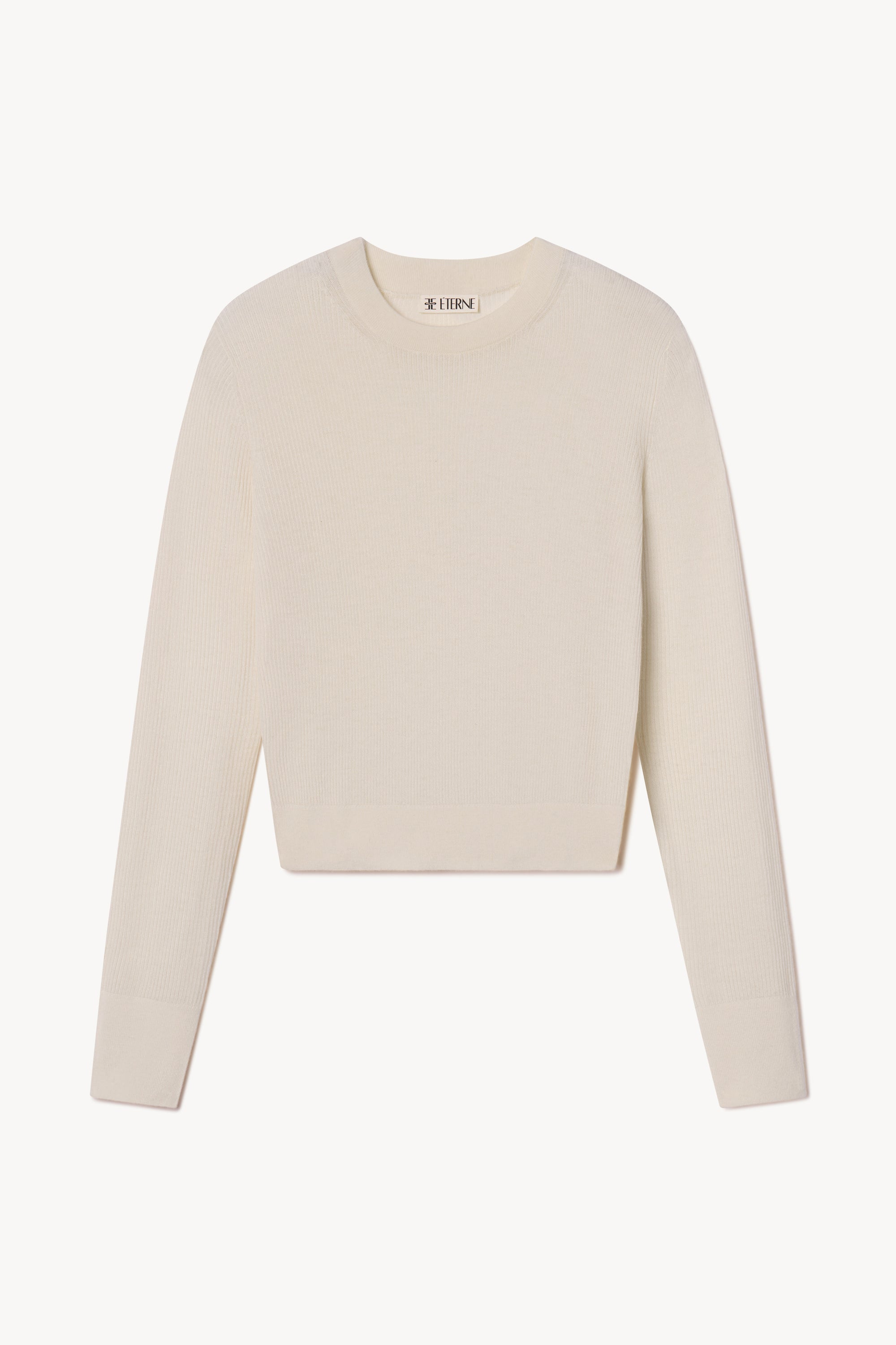 ÉTERNE RIB STITCH CLARK SWEATER