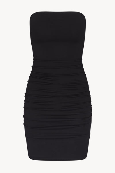RUCHED TUBE MINI DRESS - ÉTERNE