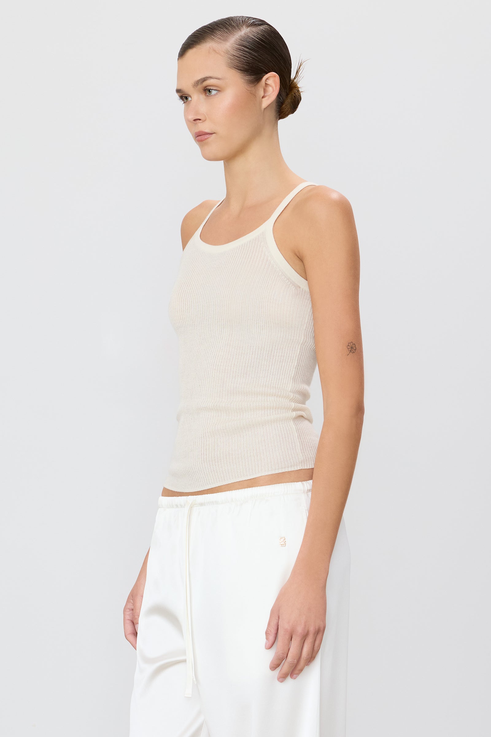 RIB STITCH TANK - ÉTERNE