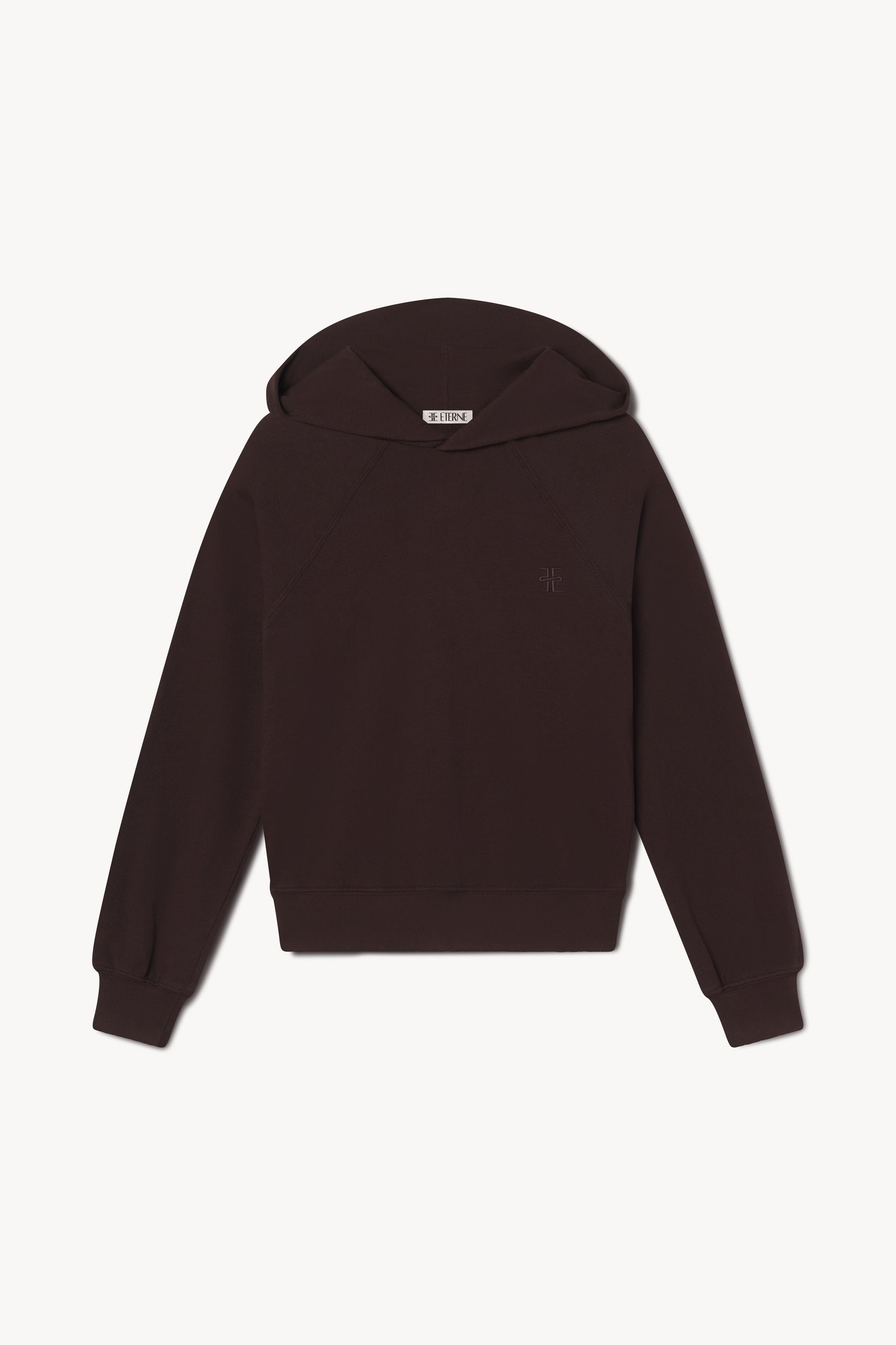ÉTERNE SHRUNKEN HOODIE SWEATSHIRT
