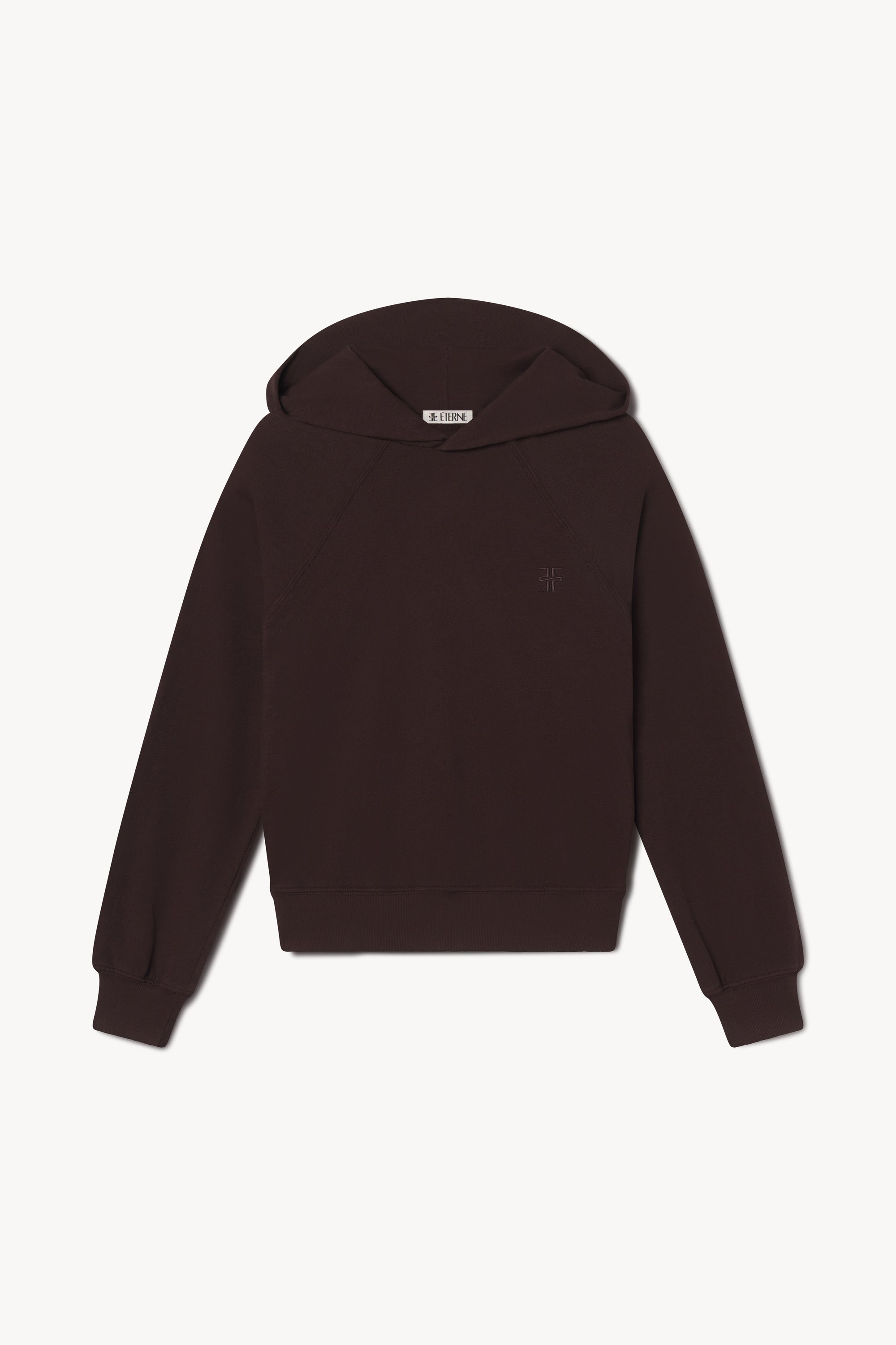 ÉTERNE SHRUNKEN HOODIE SWEATSHIRT