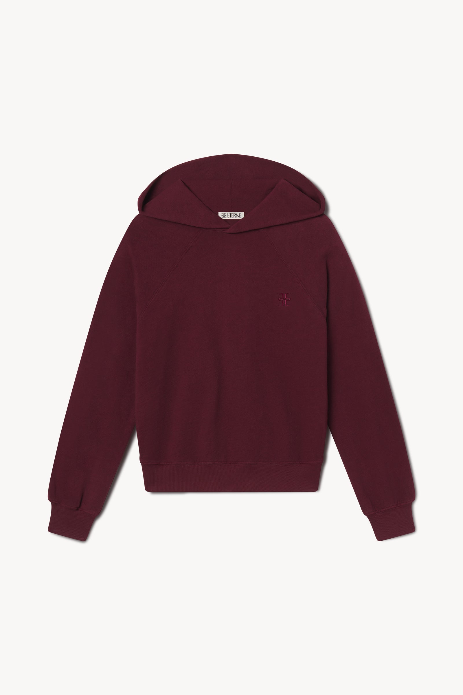 ÉTERNE SHRUNKEN HOODIE SWEATSHIRT