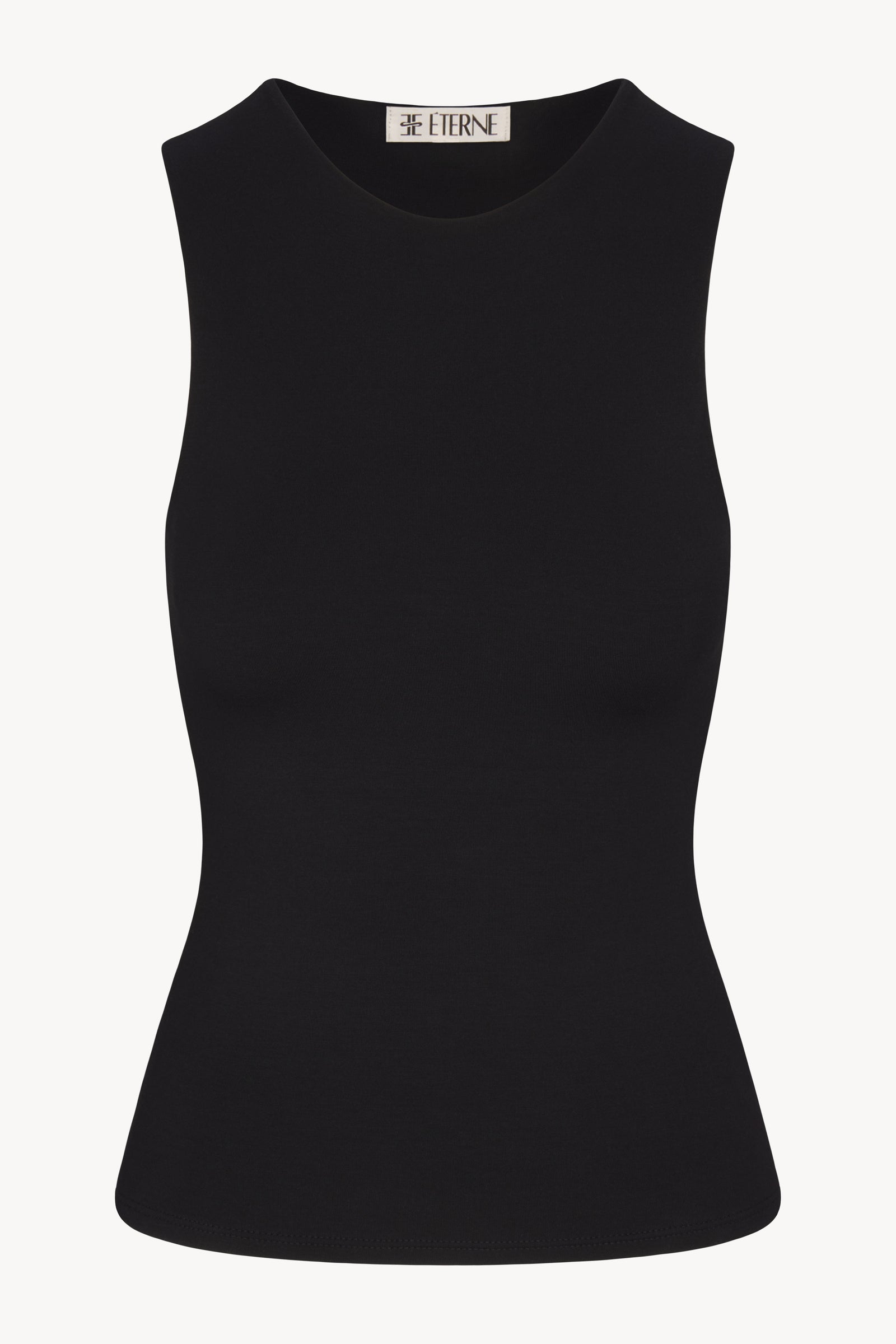 SLEEVELESS CREWNECK TOP - ÉTERNE