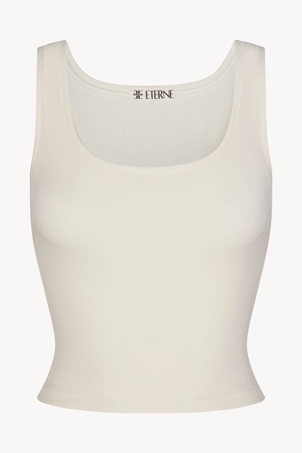 SQUARE NECK TANK CREAM