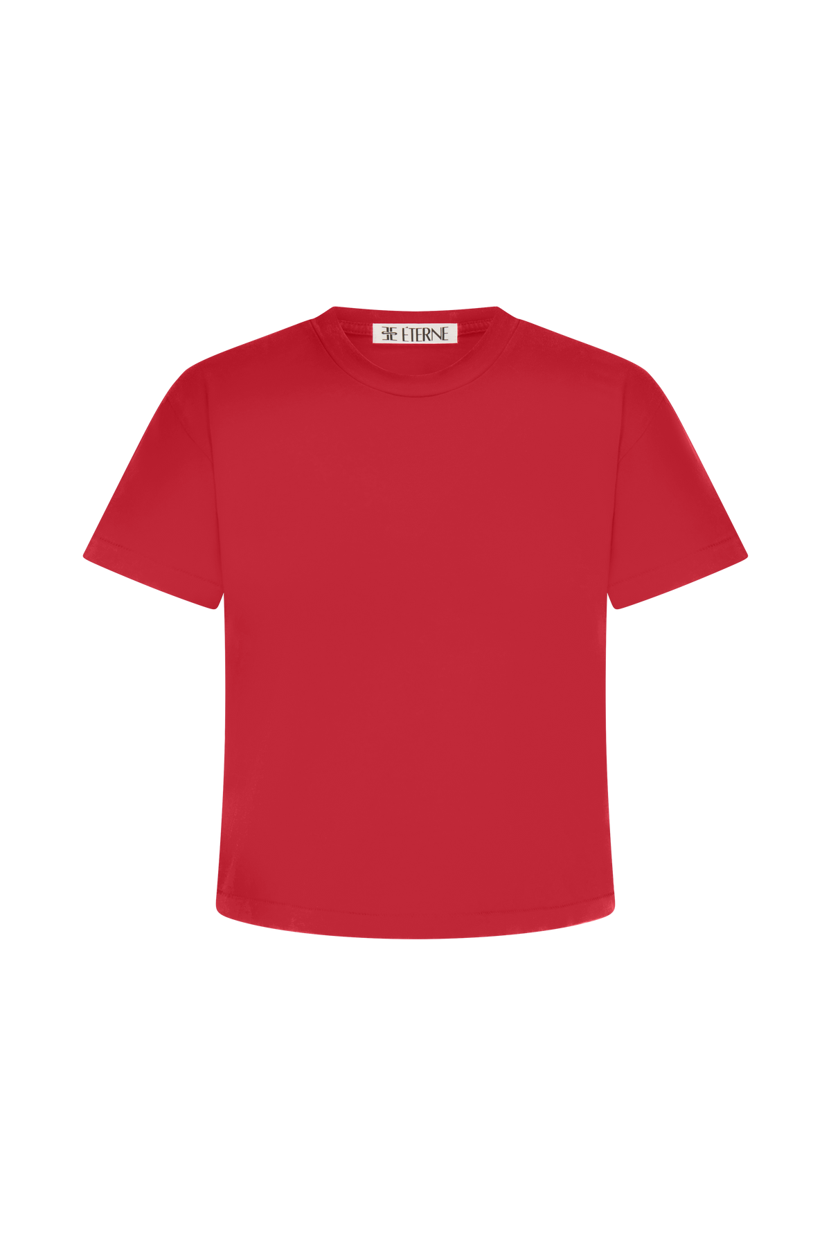 SHORT SLEEVE BOXY TEE - ÉTERNE