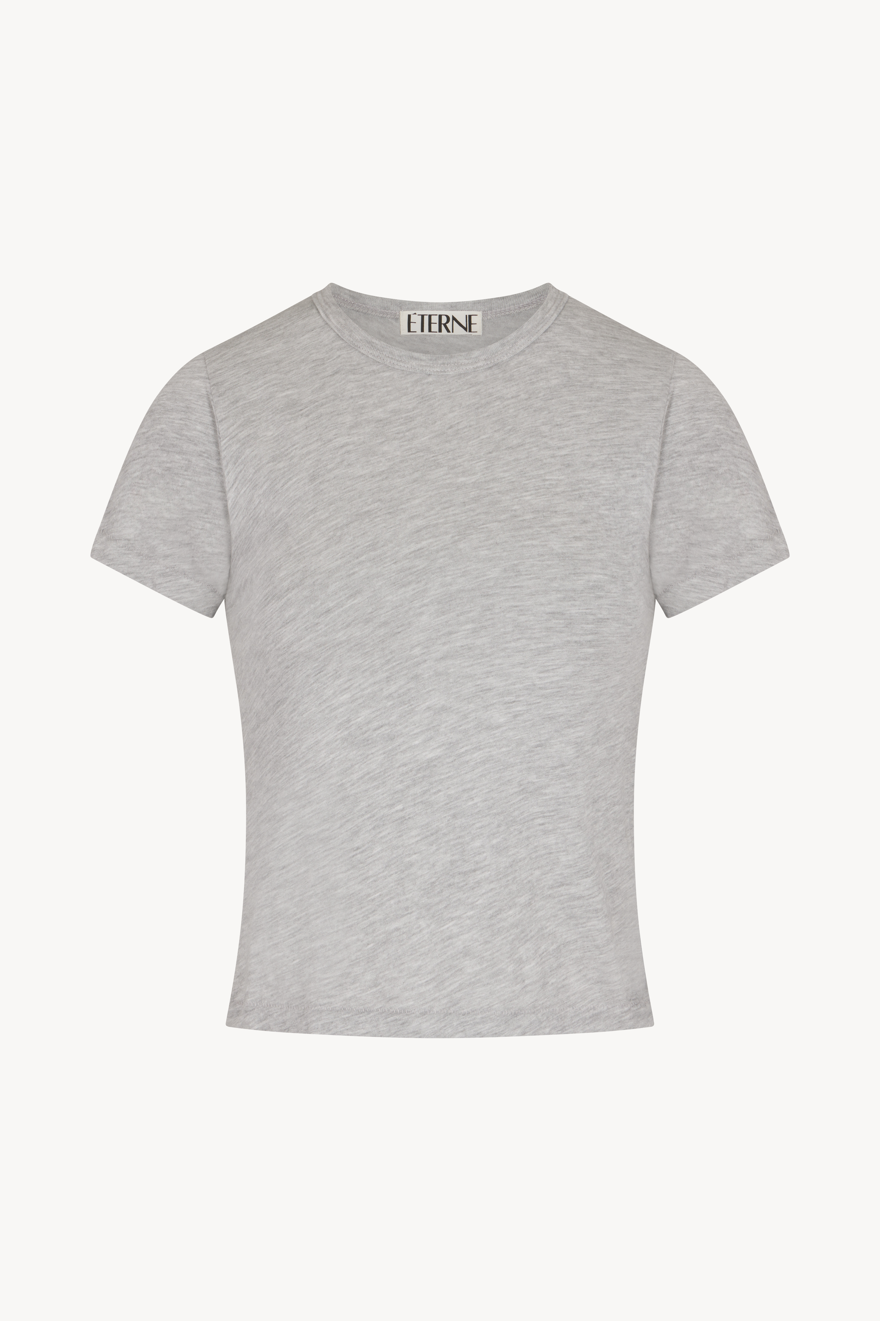 Short Sleeve Baby Tee Heather Grey