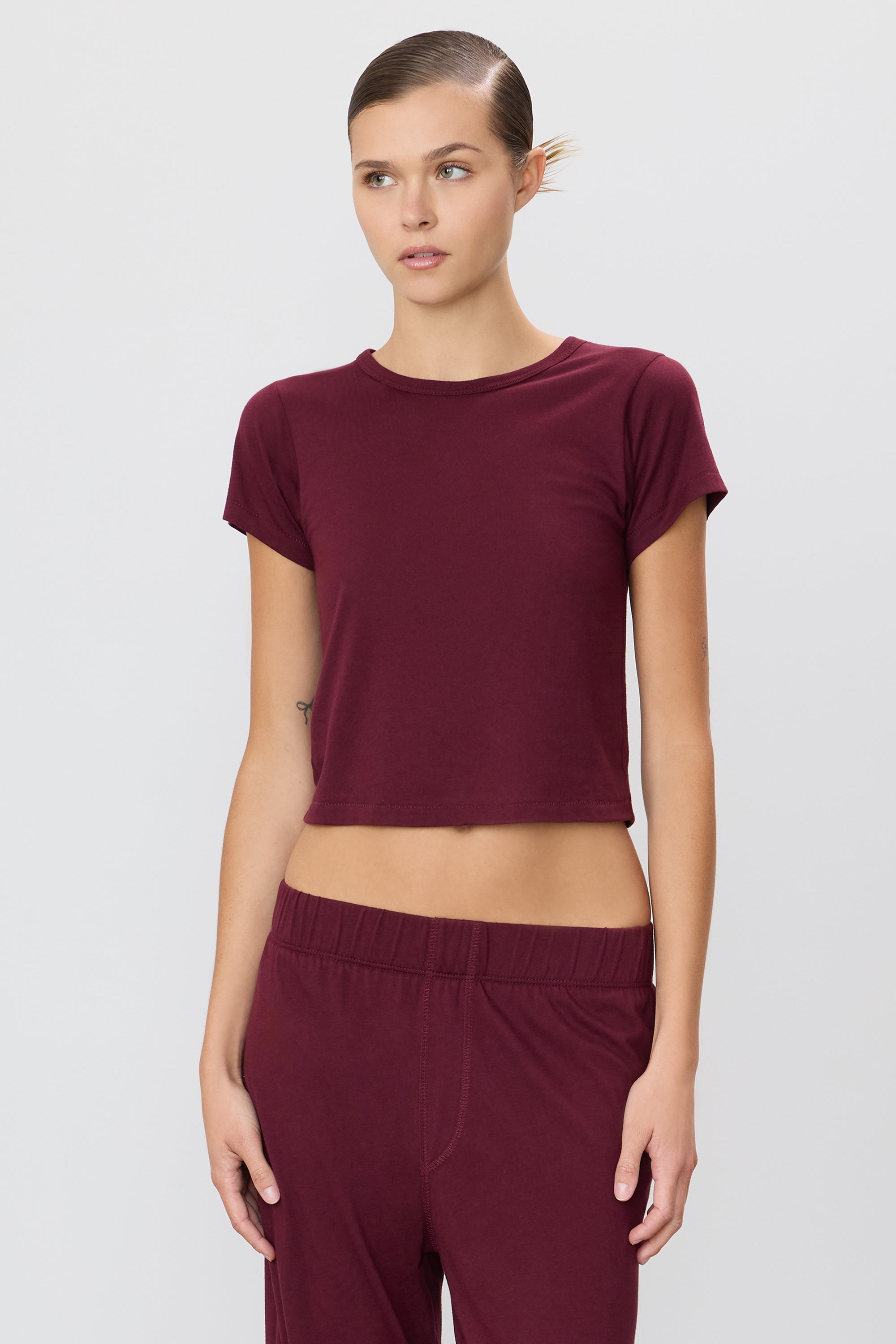 ÉTERNE SHORT SLEEVE BABY TEE 