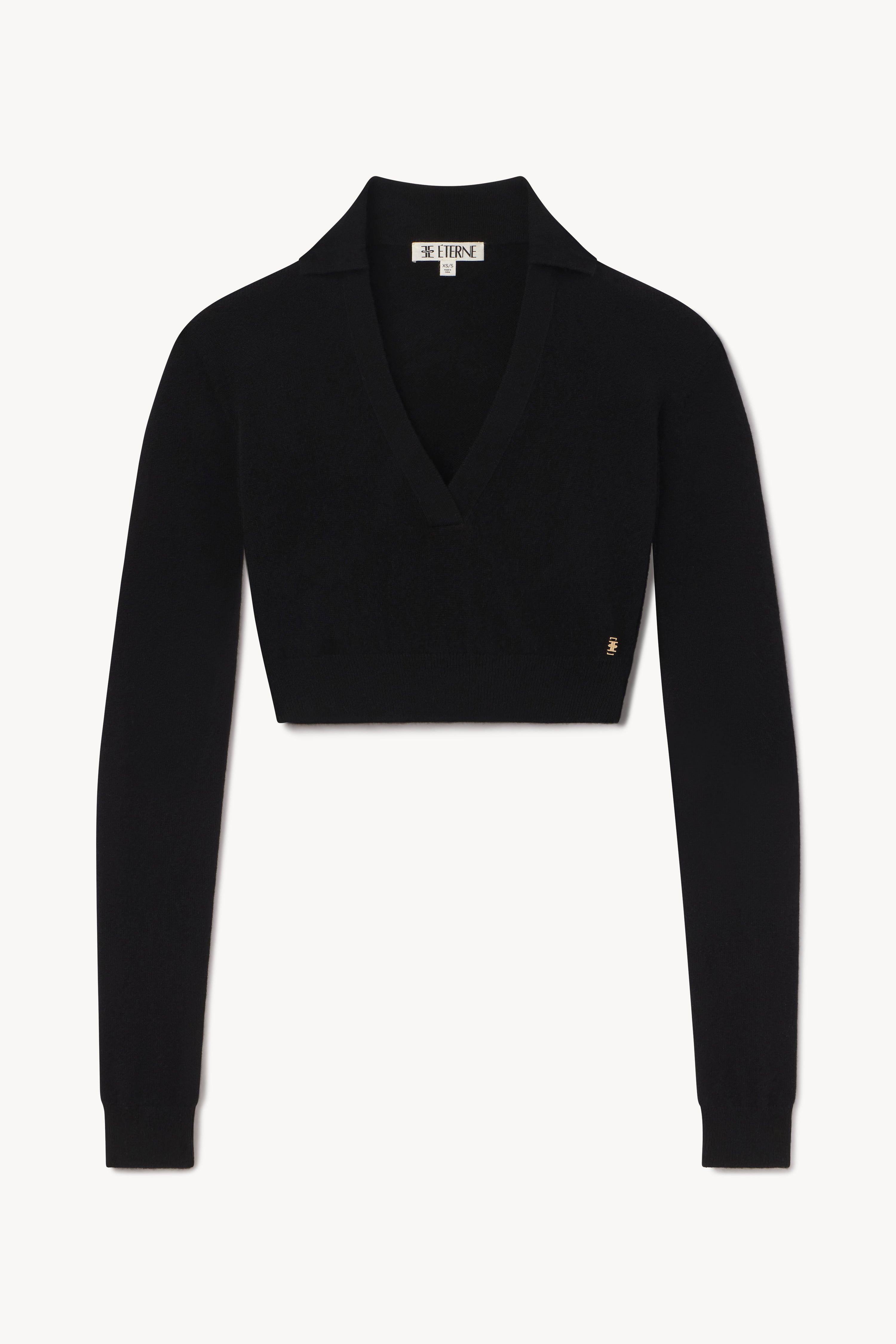 STEVIE CASHMERE SWEATER BLACK