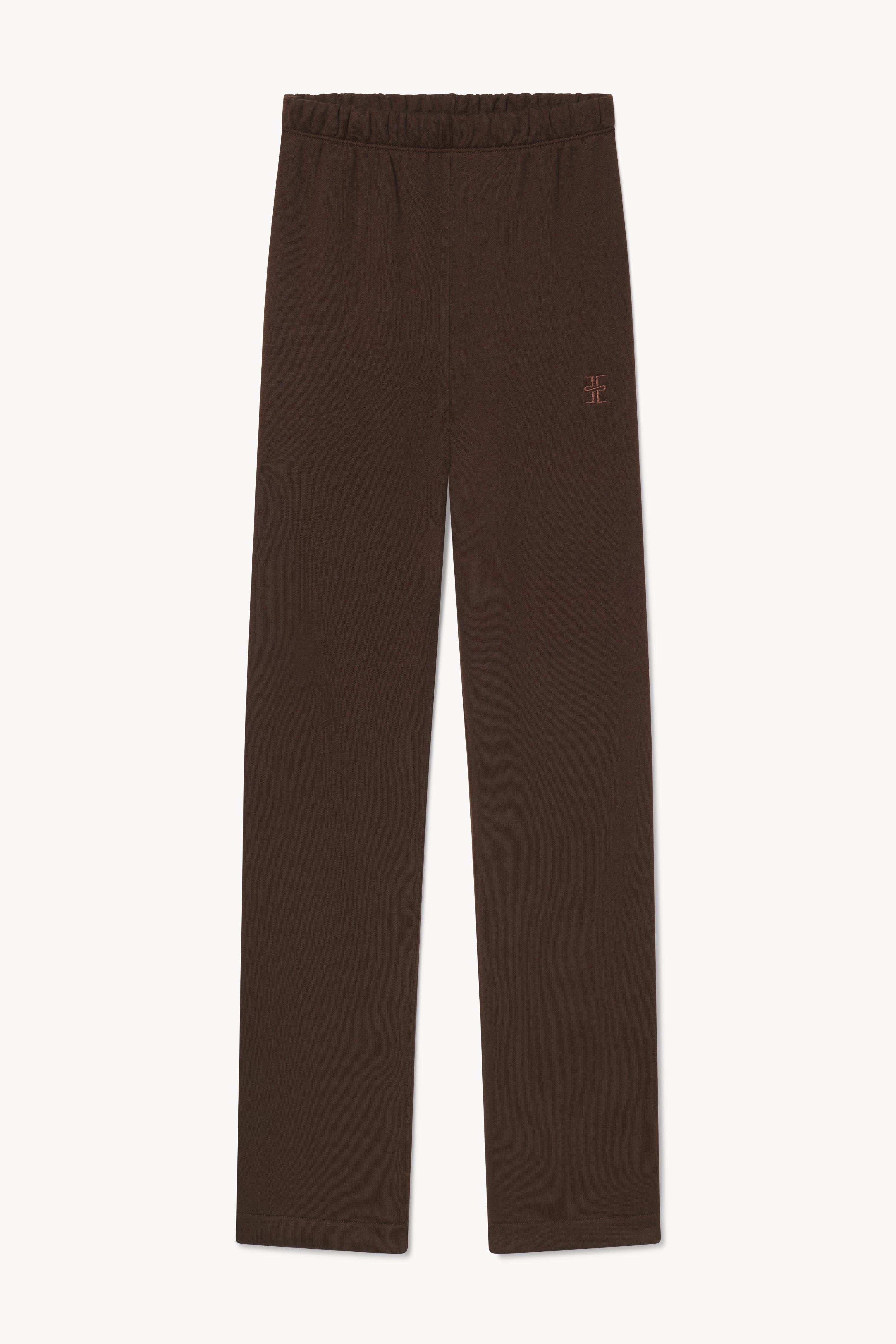 Straight Leg Sweatpant Chocolate