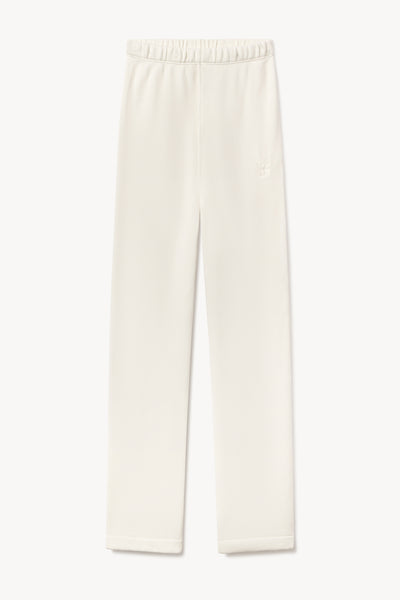 Straight Leg Sweatpant Cream