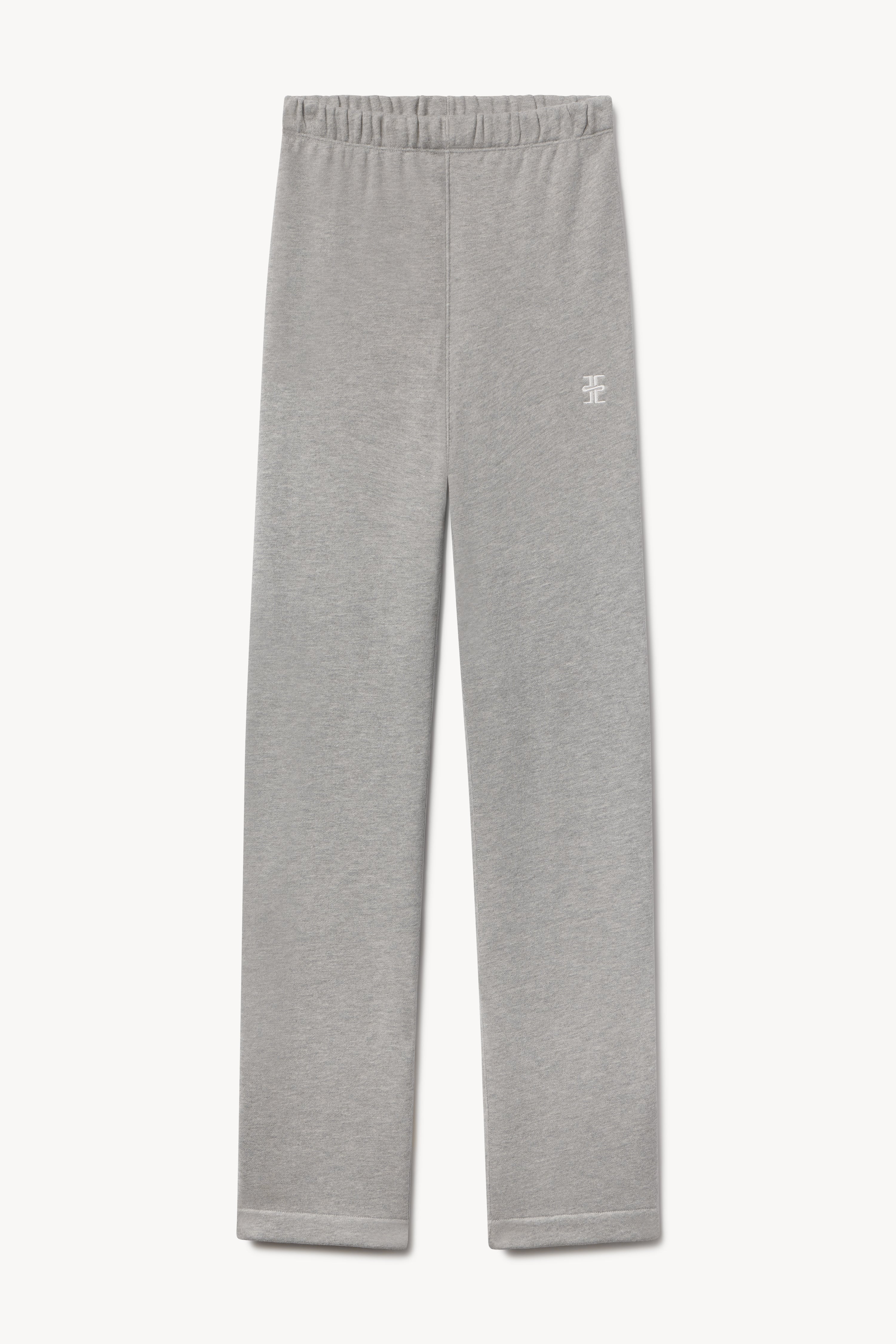 Straight Leg Sweatpant Heather Grey