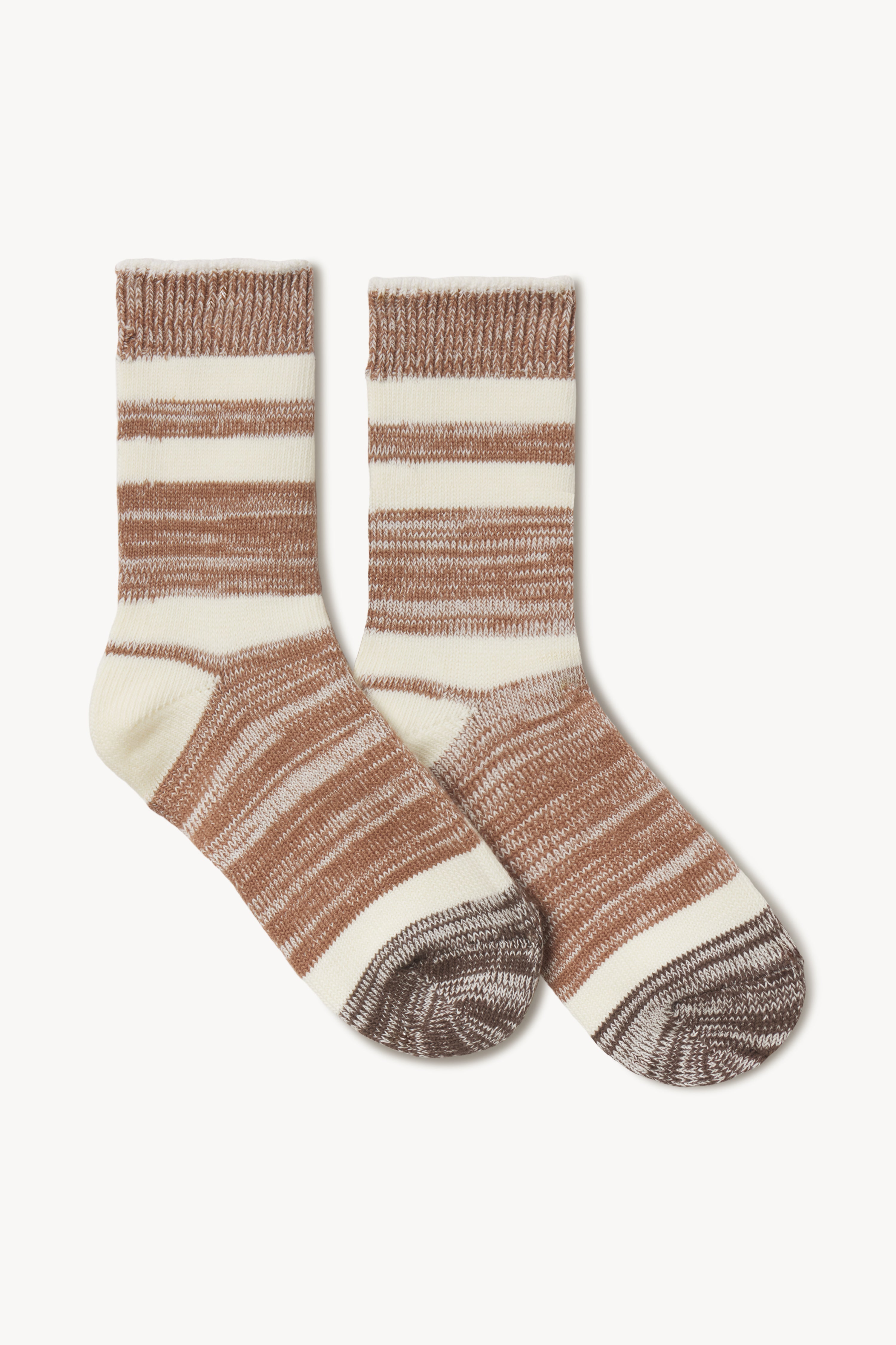 HEATHER STRIPE SOCK