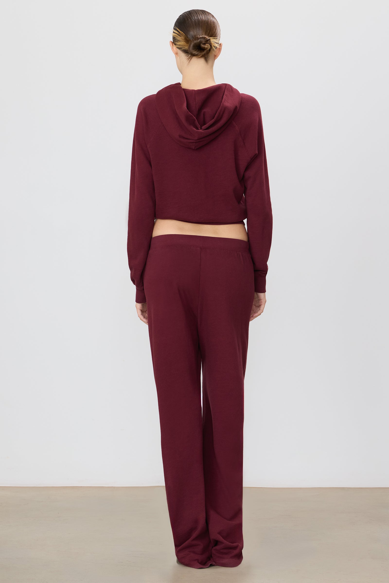 ÉTERNE DRAWSTRING WIDE LEG SWEATPANT