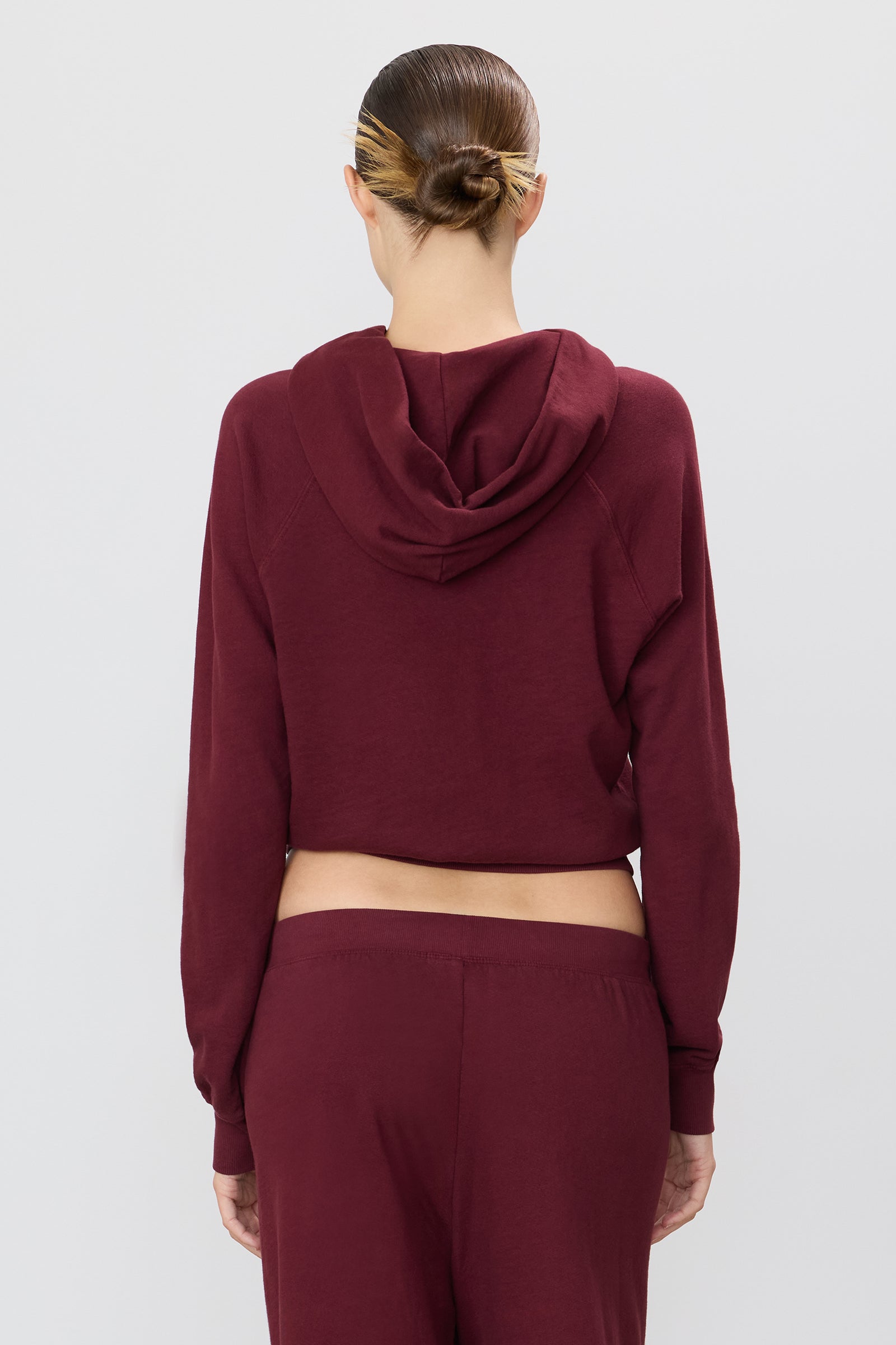 ÉTERNE SHRUNKEN HOODIE SWEATSHIRT