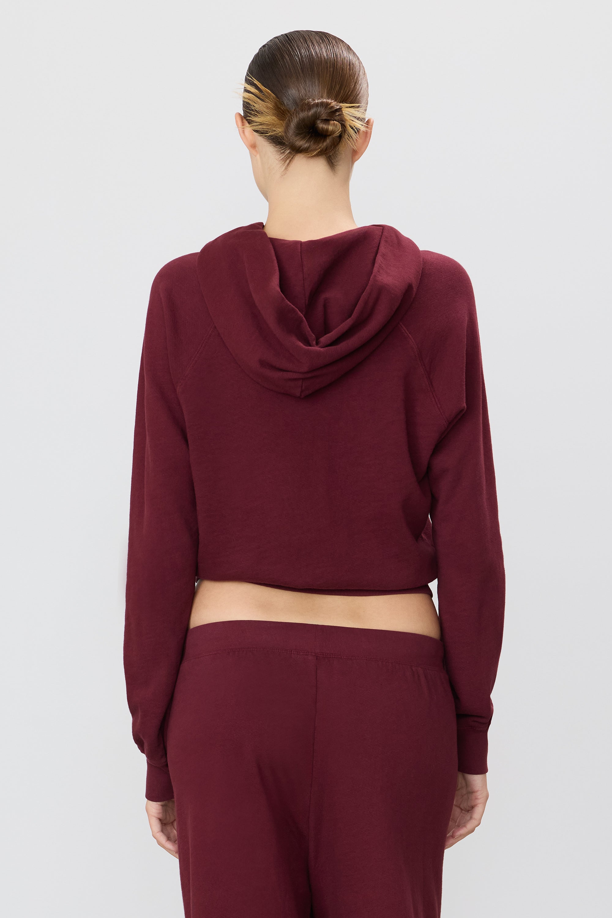 ÉTERNE SHRUNKEN HOODIE SWEATSHIRT