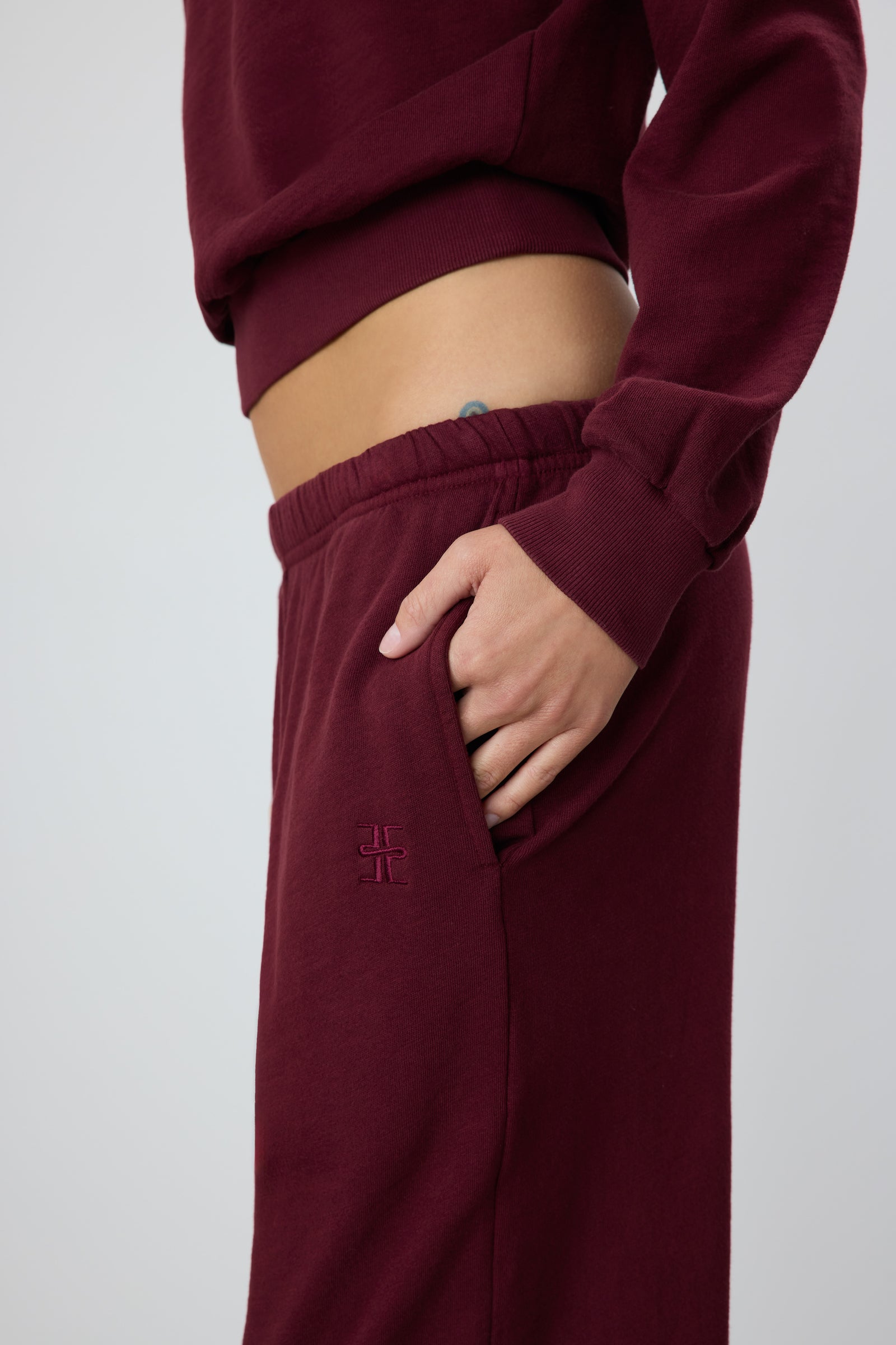 ÉTERNE BOYFRIEND POCKET SWEATPANT