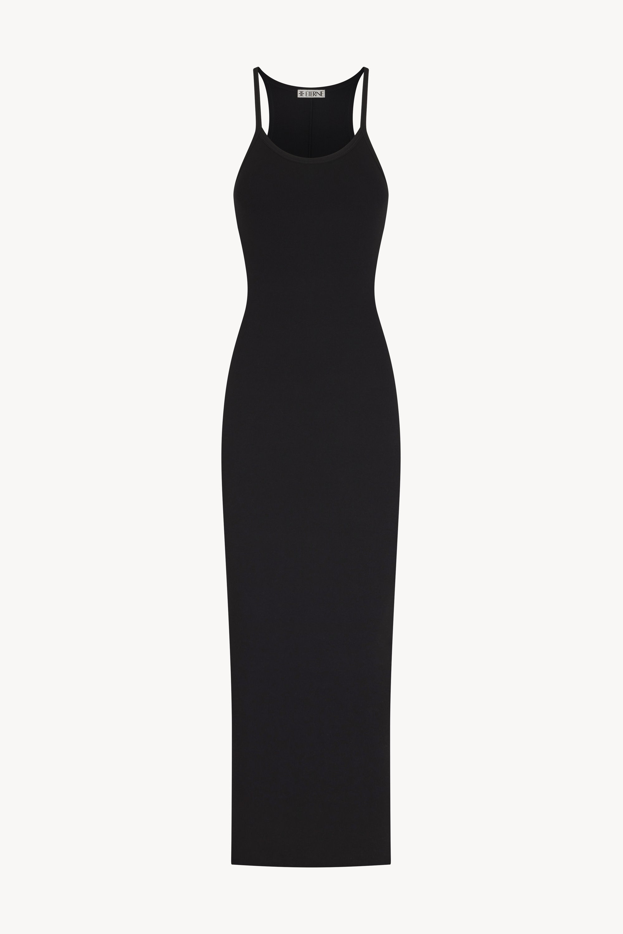 Tank Maxi Dress | Butter Rib | Black Tank Maxi Dress | Butter Rib | Black