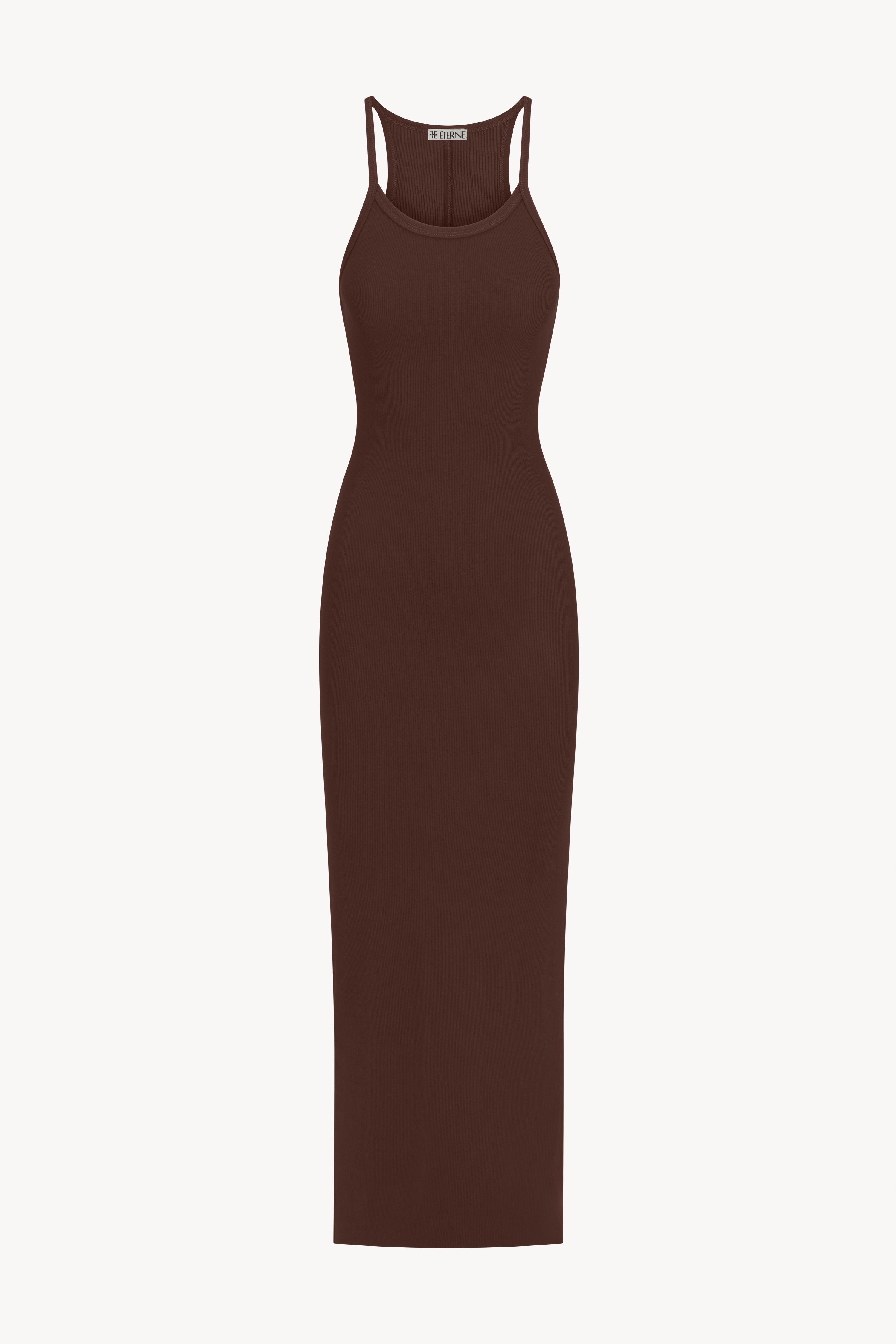 Tank Maxi Dress Chocolate