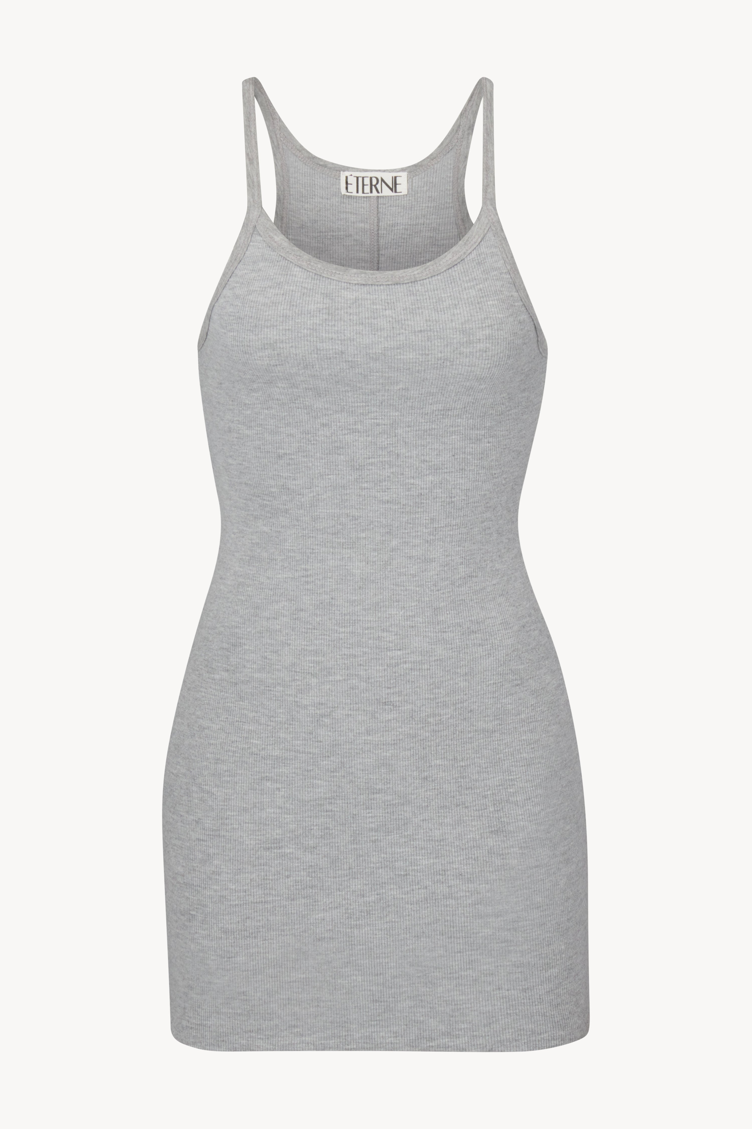 Tank Mini Dress Heather Grey