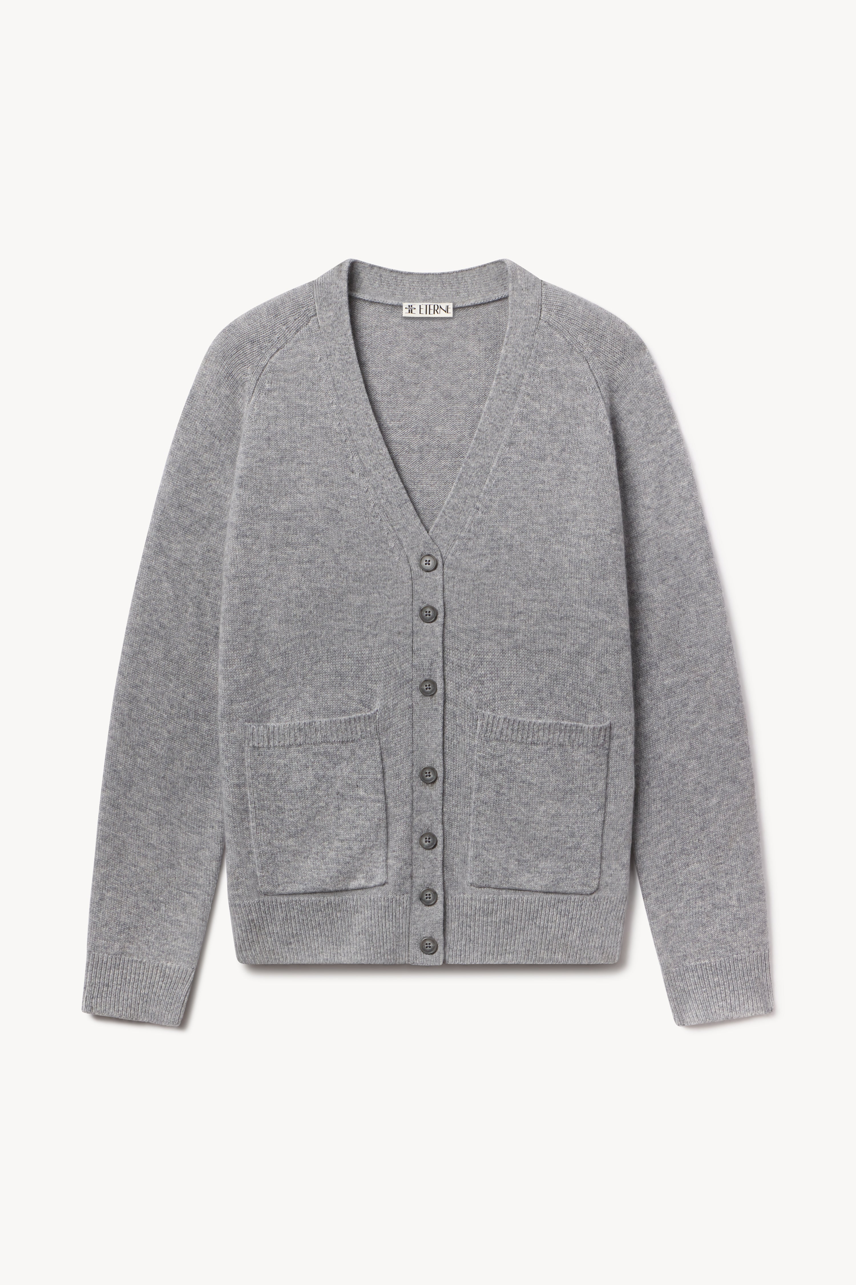 Theodore Cardigan Heather Grey