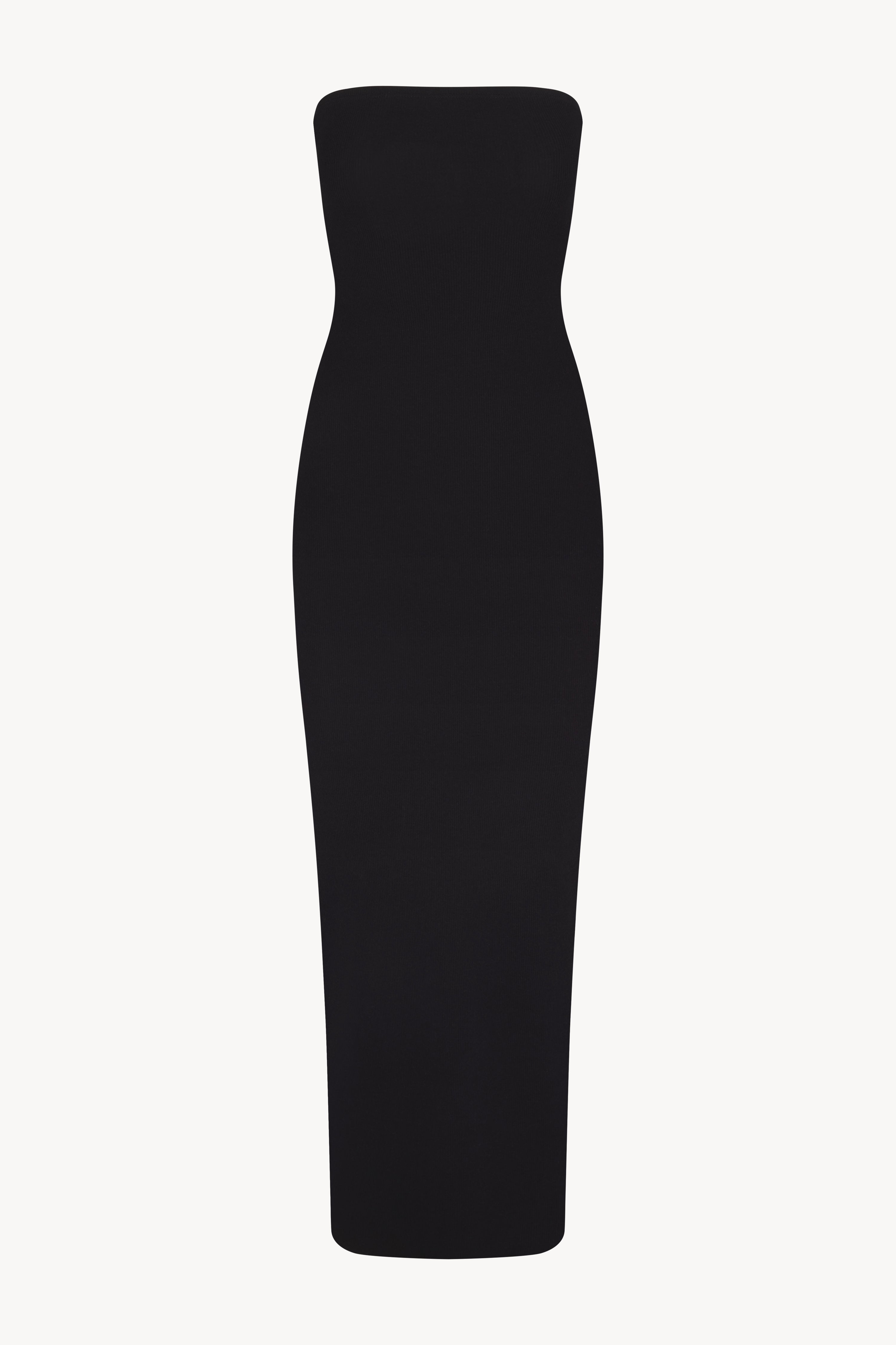 TUBE MAXI DRESS BLACK