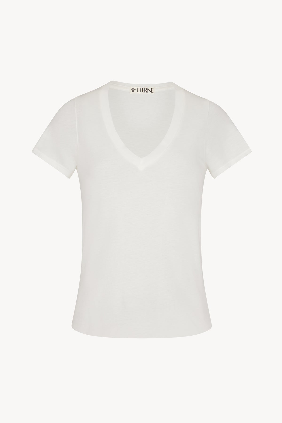 V-Neck T-Shirt Ivory