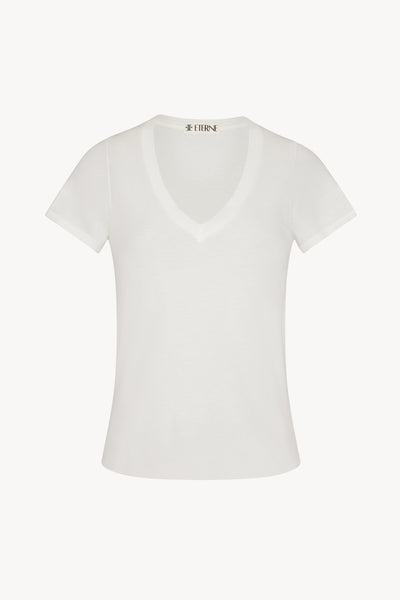 V-Neck T-Shirt Ivory