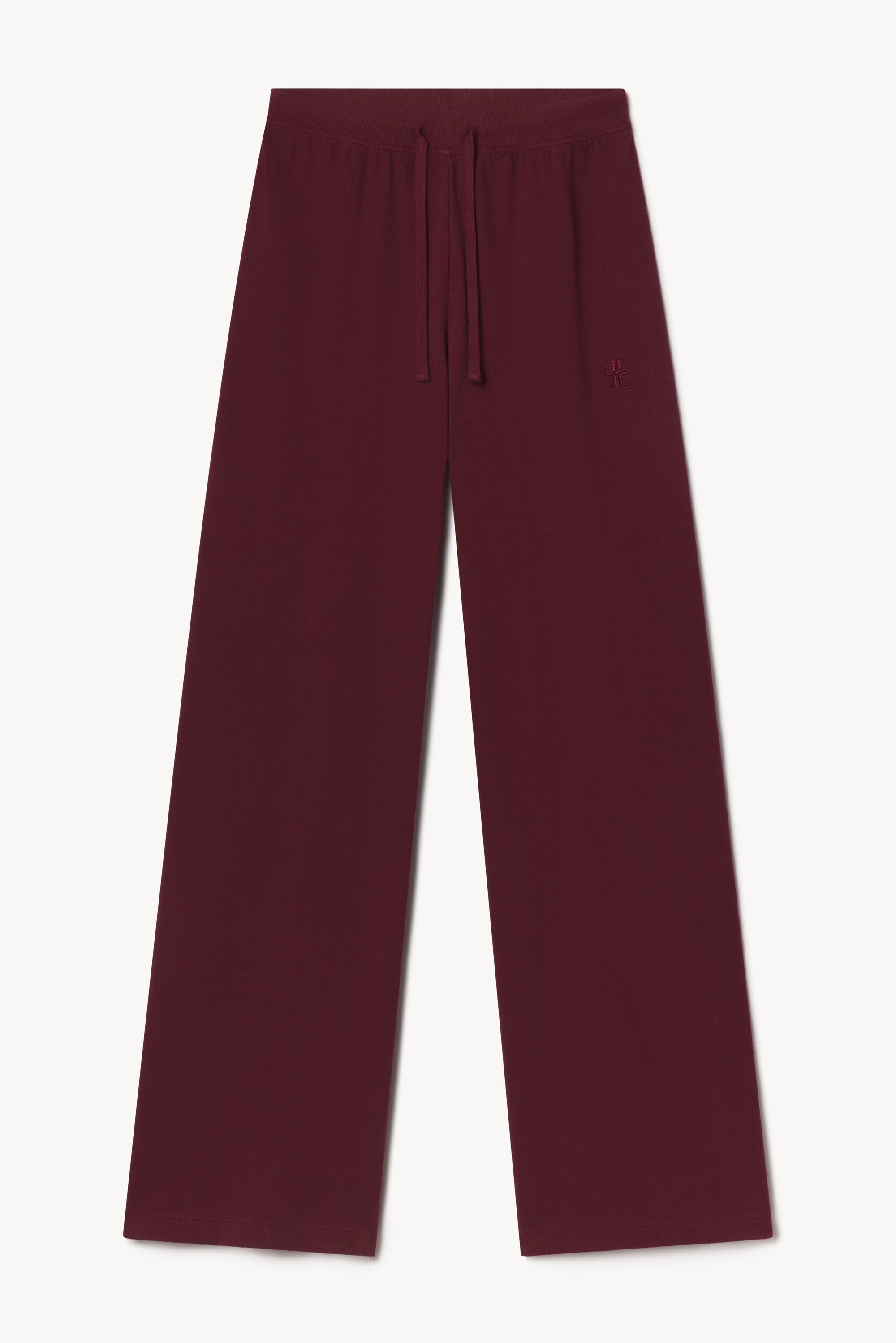 ÉTERNE DRAWSTRING WIDE LEG SWEATPANT