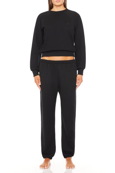 Classic Sweatpant Black SWEATS ÉTERNE 