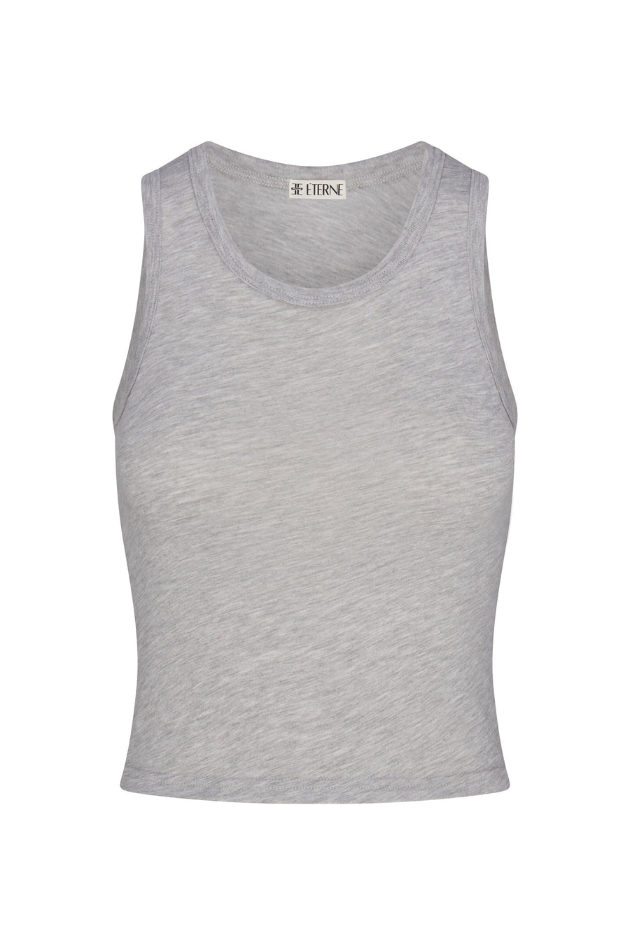 Fitted Tank Heather Grey TOPS ÉTERNE 