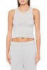 Fitted Tank Heather Grey TOPS ÉTERNE 
