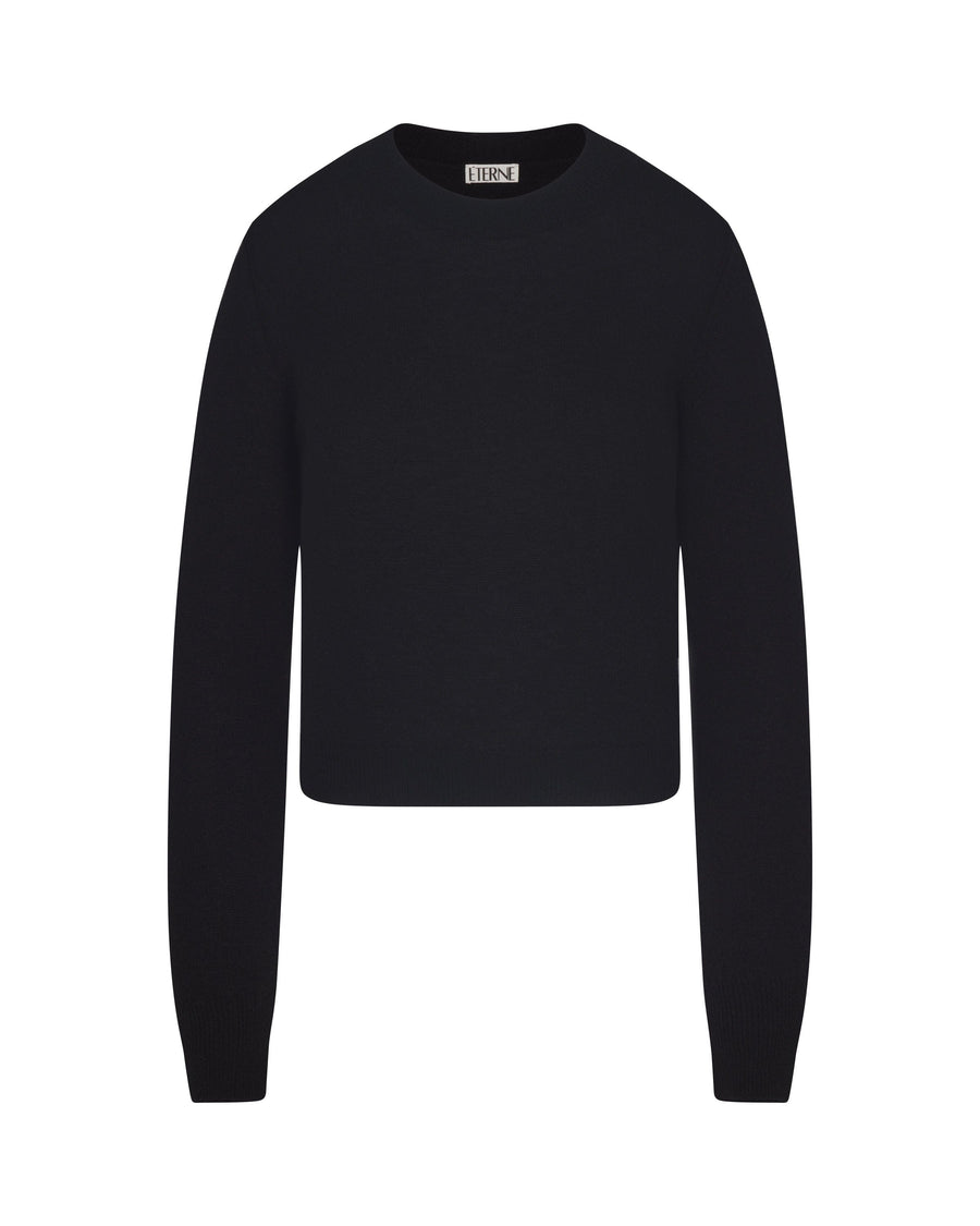 Francis Sweater Black SWEATERS ÉTERNE 