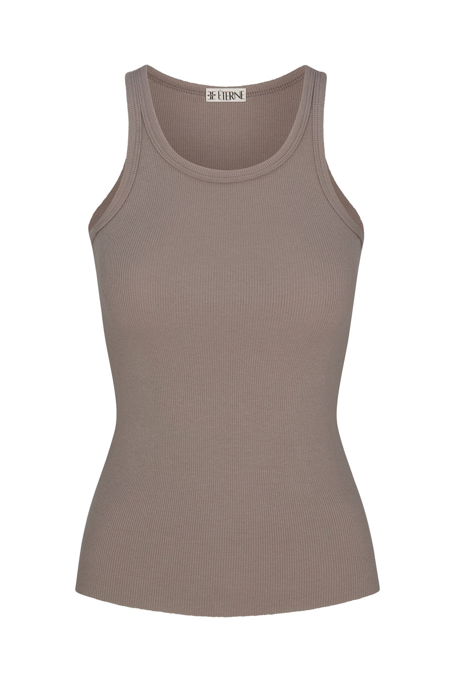 High Neck Fitted Tank Clay TANKS ÉTERNE 