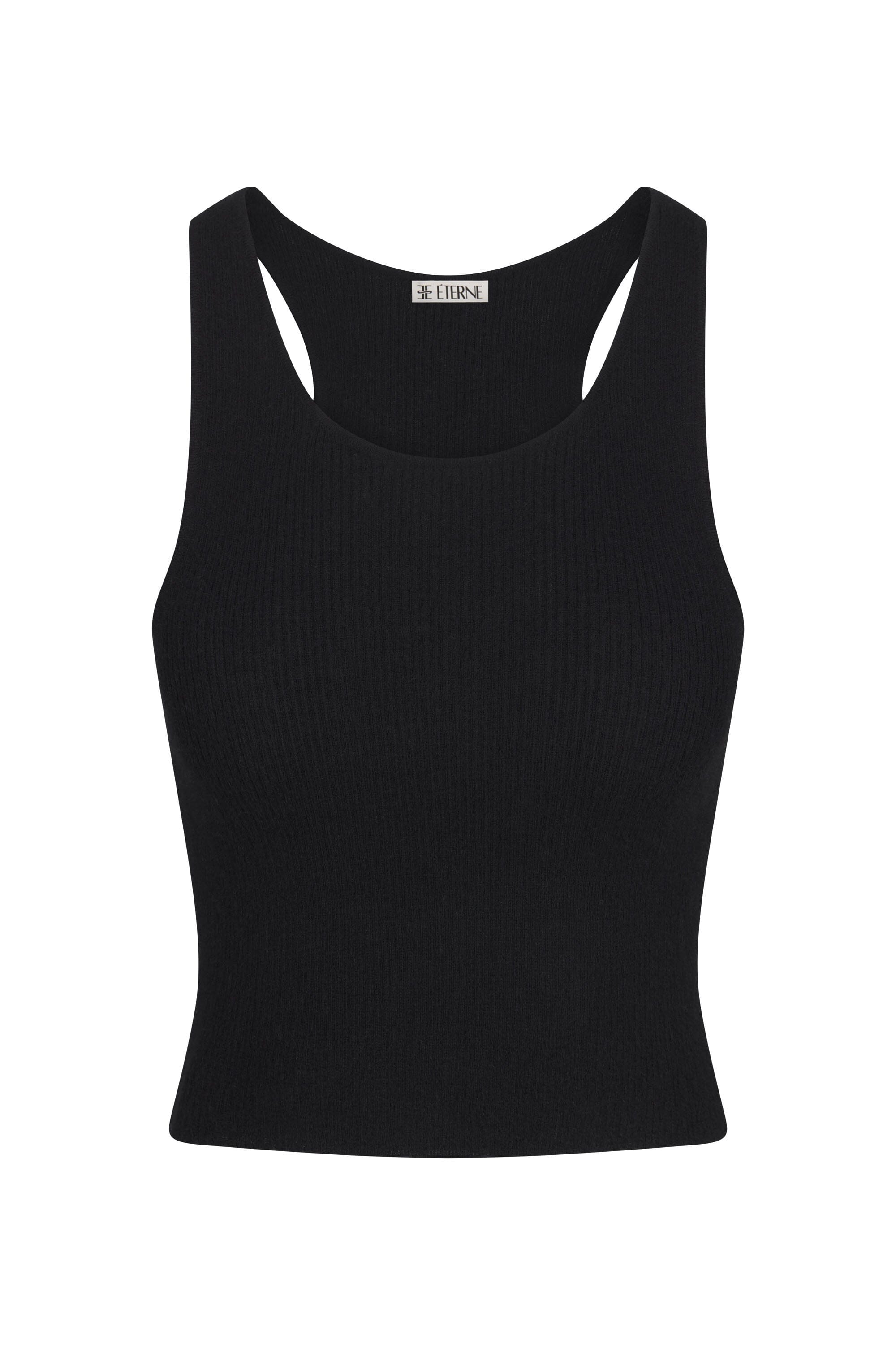 Ines Racerback Tank Black TANKS ÉTERNE 