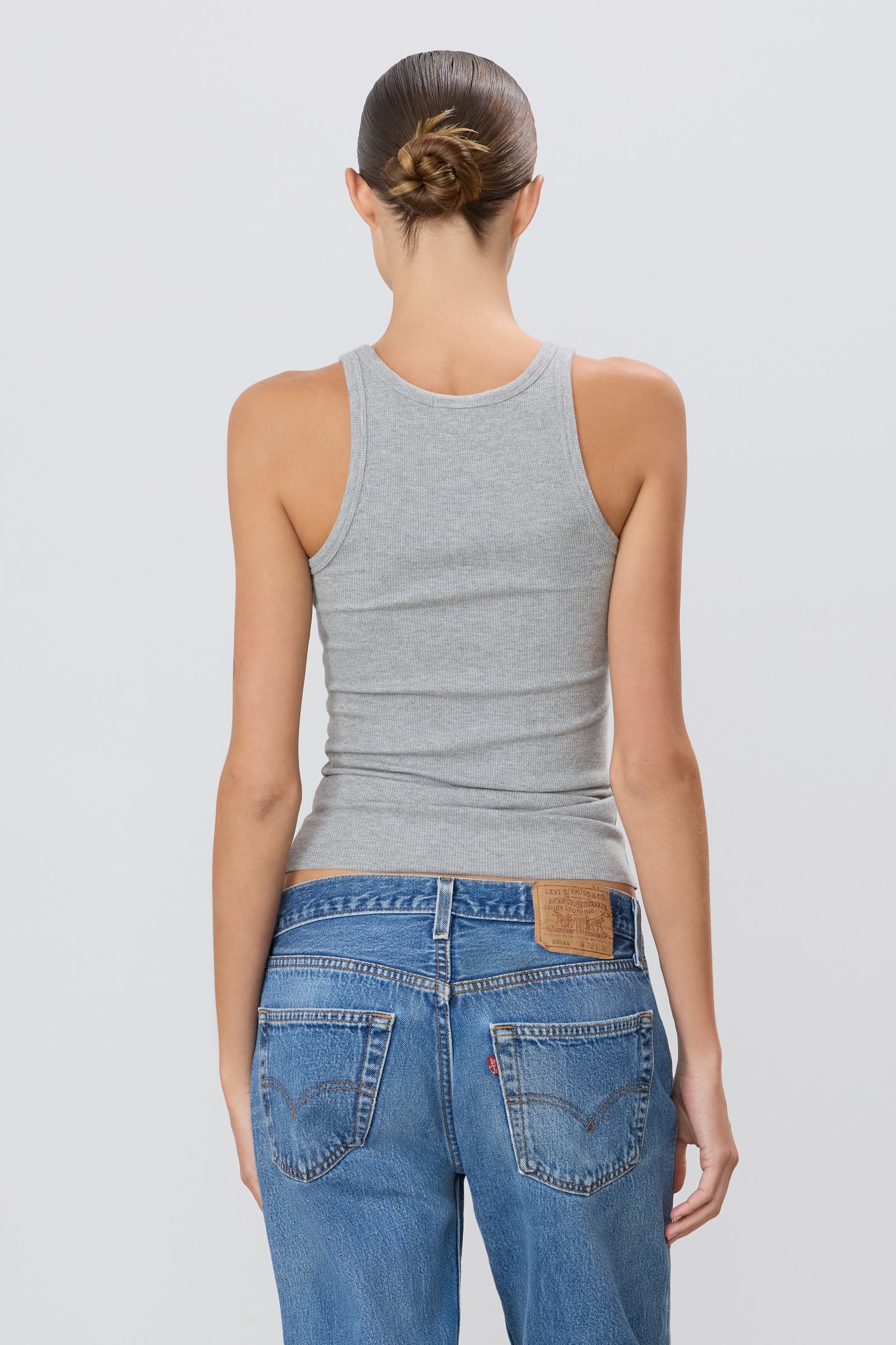 HIGH NECK FITTED TANK - ÉTERNE