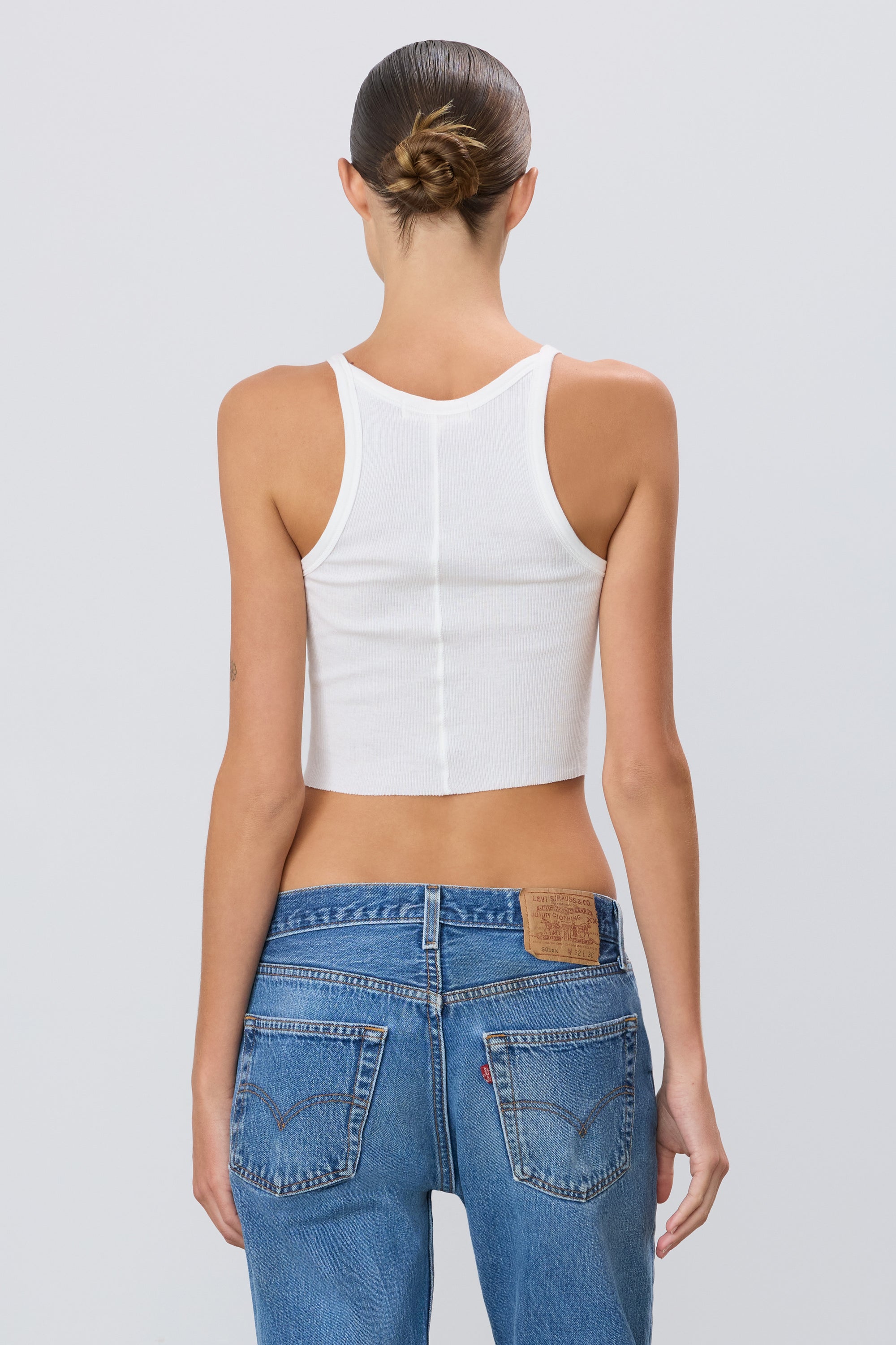 CROPPED RIB TANK - ÉTERNE