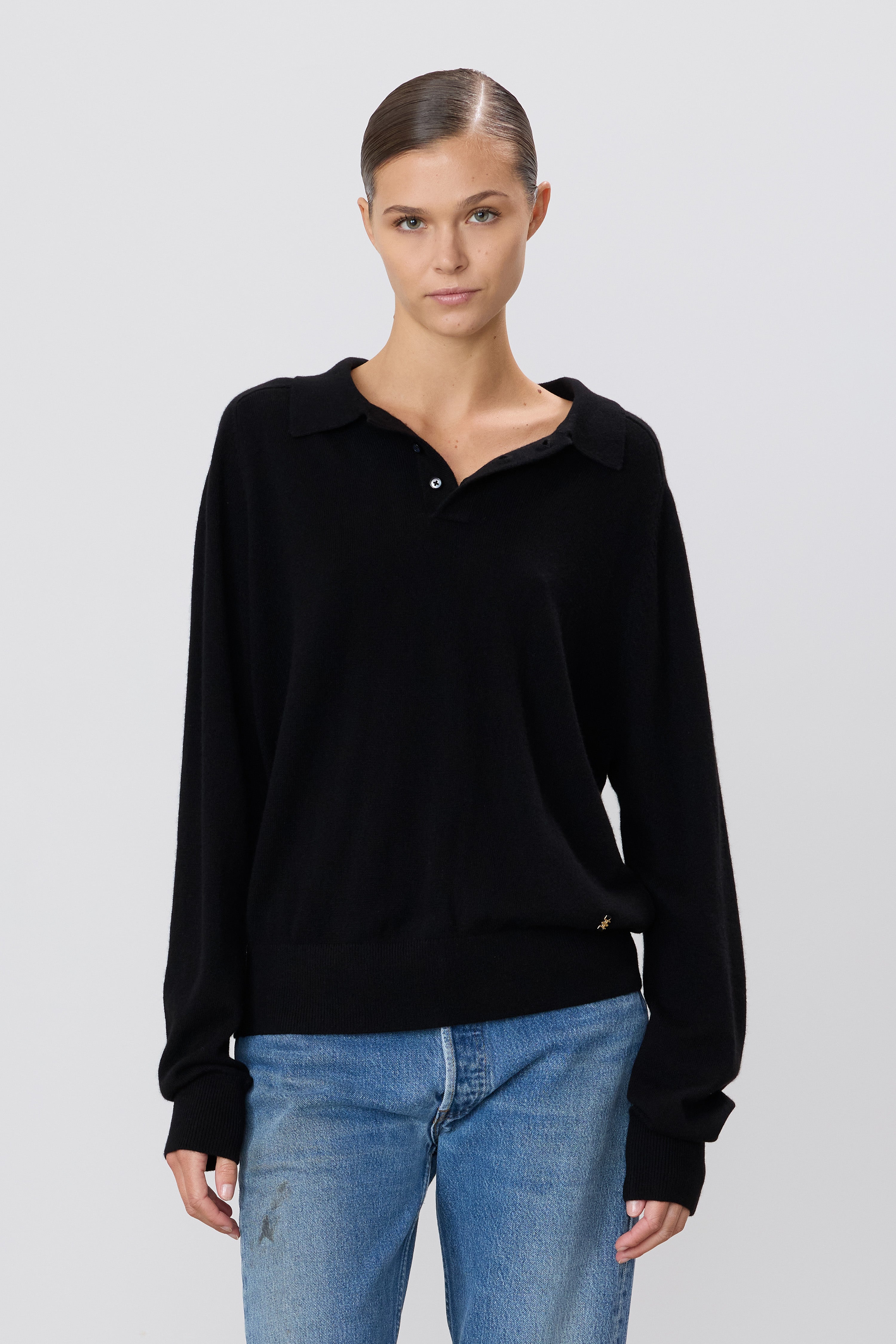 BRADY CASHMERE SWEATER BLACK