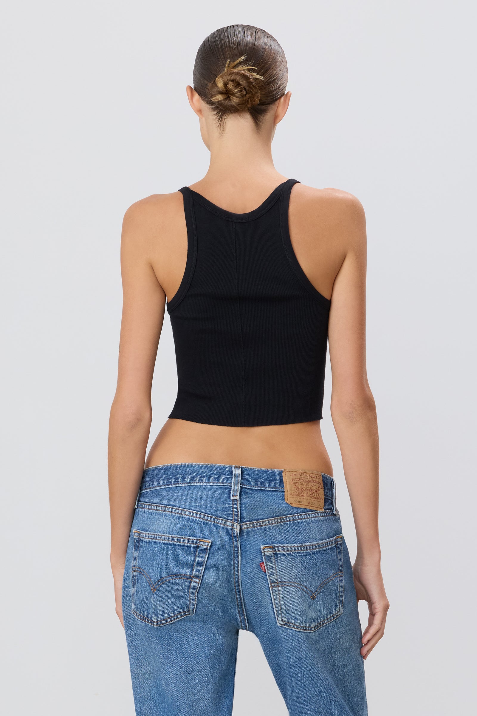 CROPPED RIB TANK - ÉTERNE