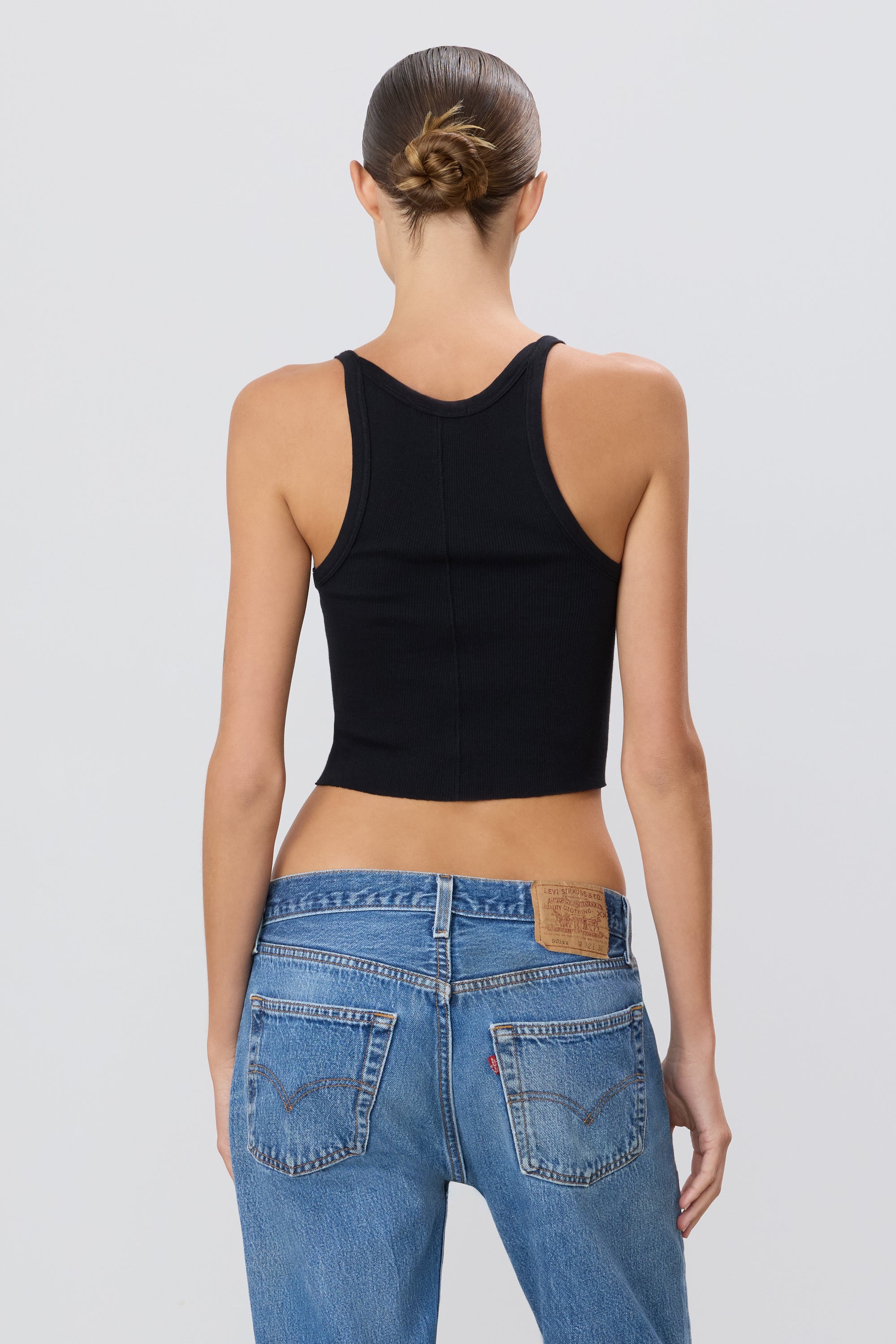 CROPPED RIB TANK - ÉTERNE