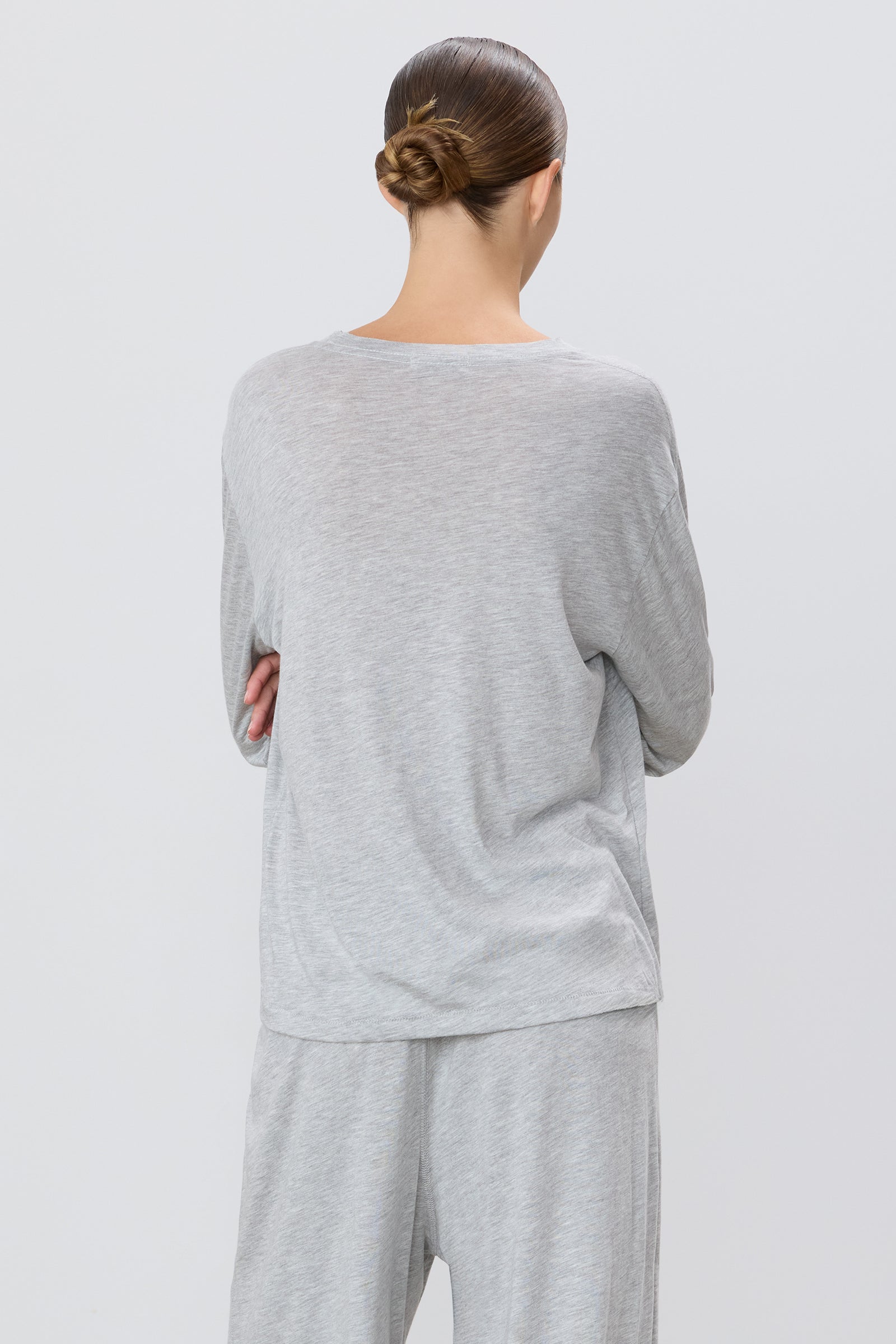 LONG SLEEVE BOYFRIEND T-SHIRT - ÉTERNE