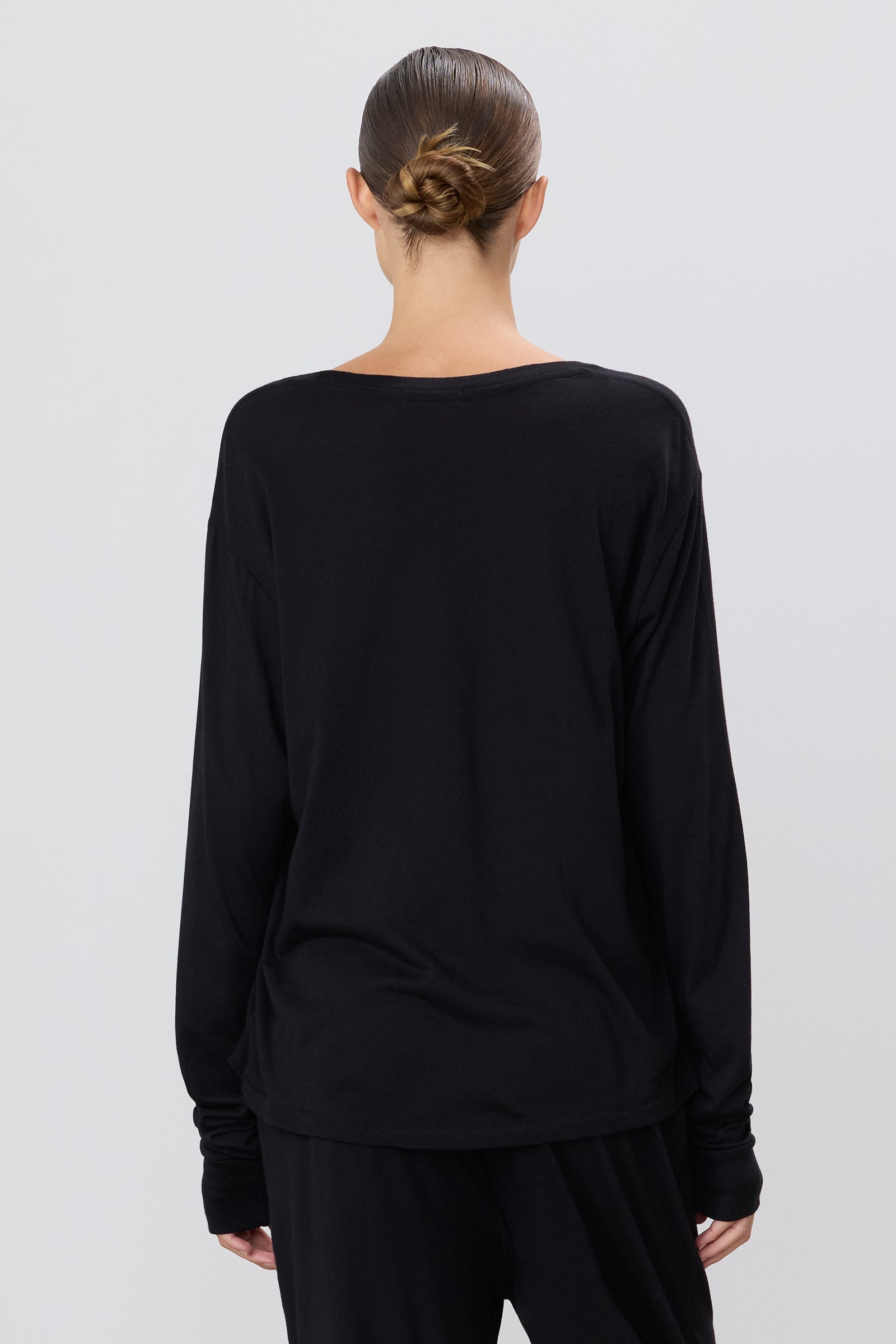 LONG SLEEVE BOYFRIEND T-SHIRT - ÉTERNE