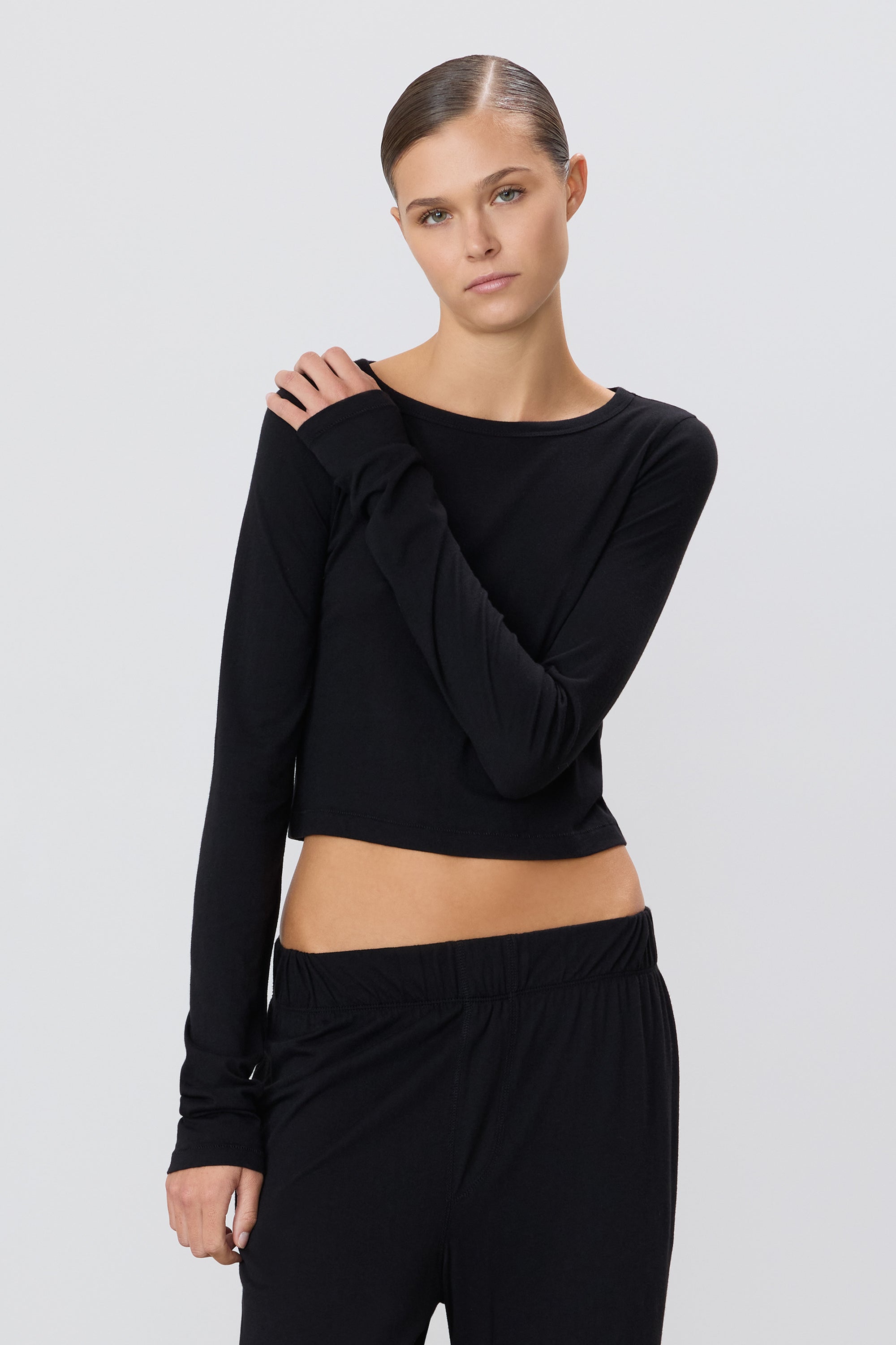 LONG SLEEVE BABY TEE - ÉTERNE