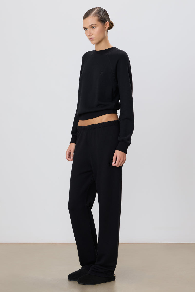 Straight Leg French Terry Sweatpant