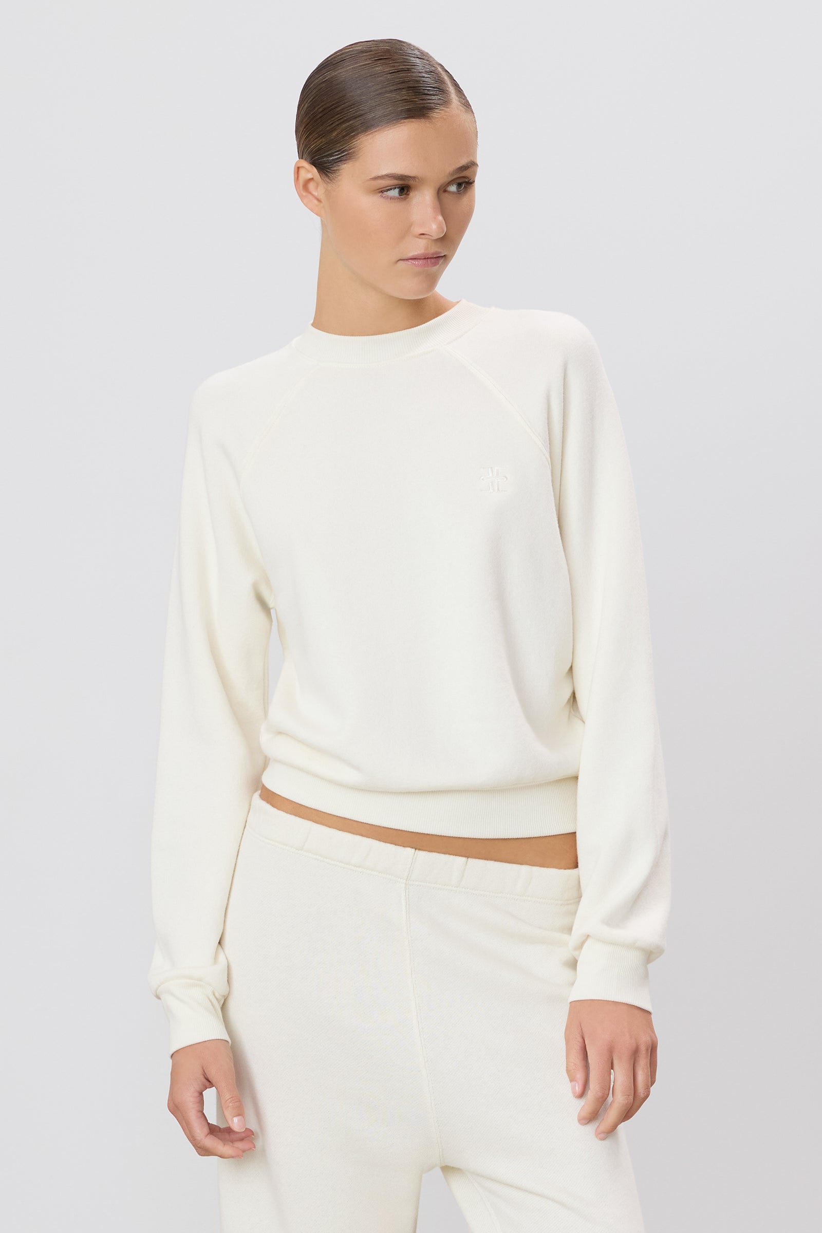 SHRUNKEN RAGLAN SWEATSHIRT - ÉTERNE