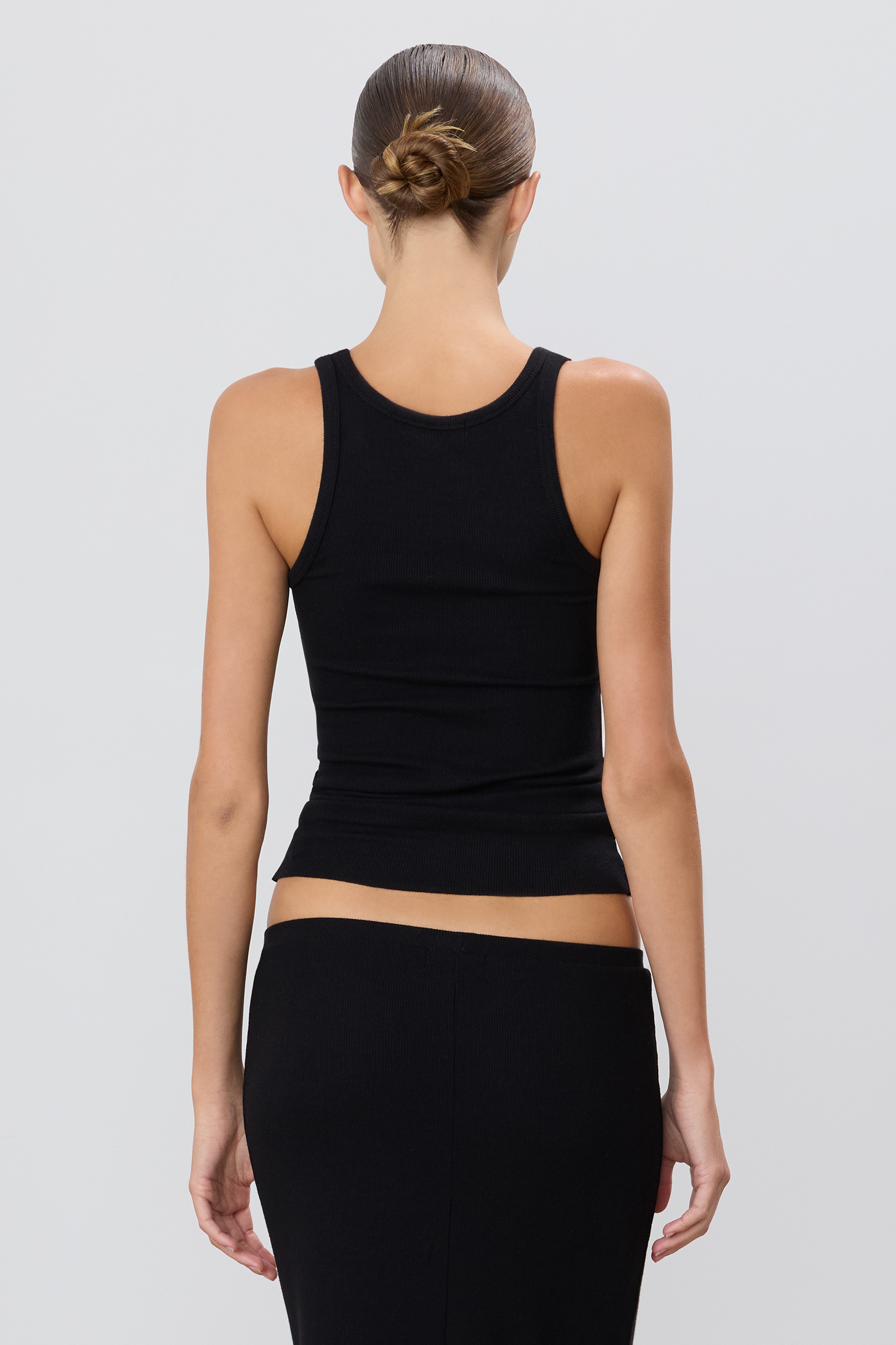 High Neck Fitted Tank