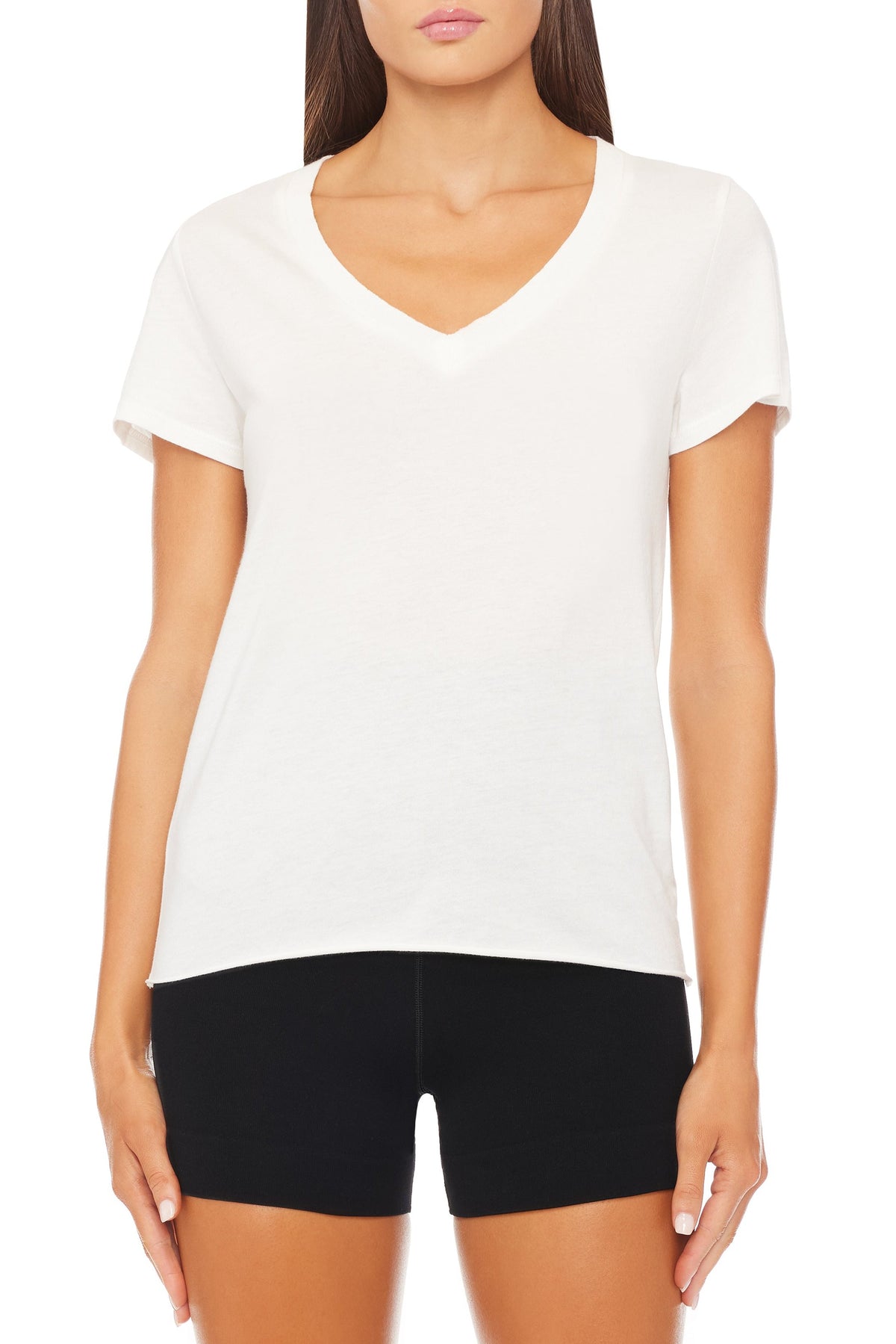 V-Neck T-Shirt Ivory